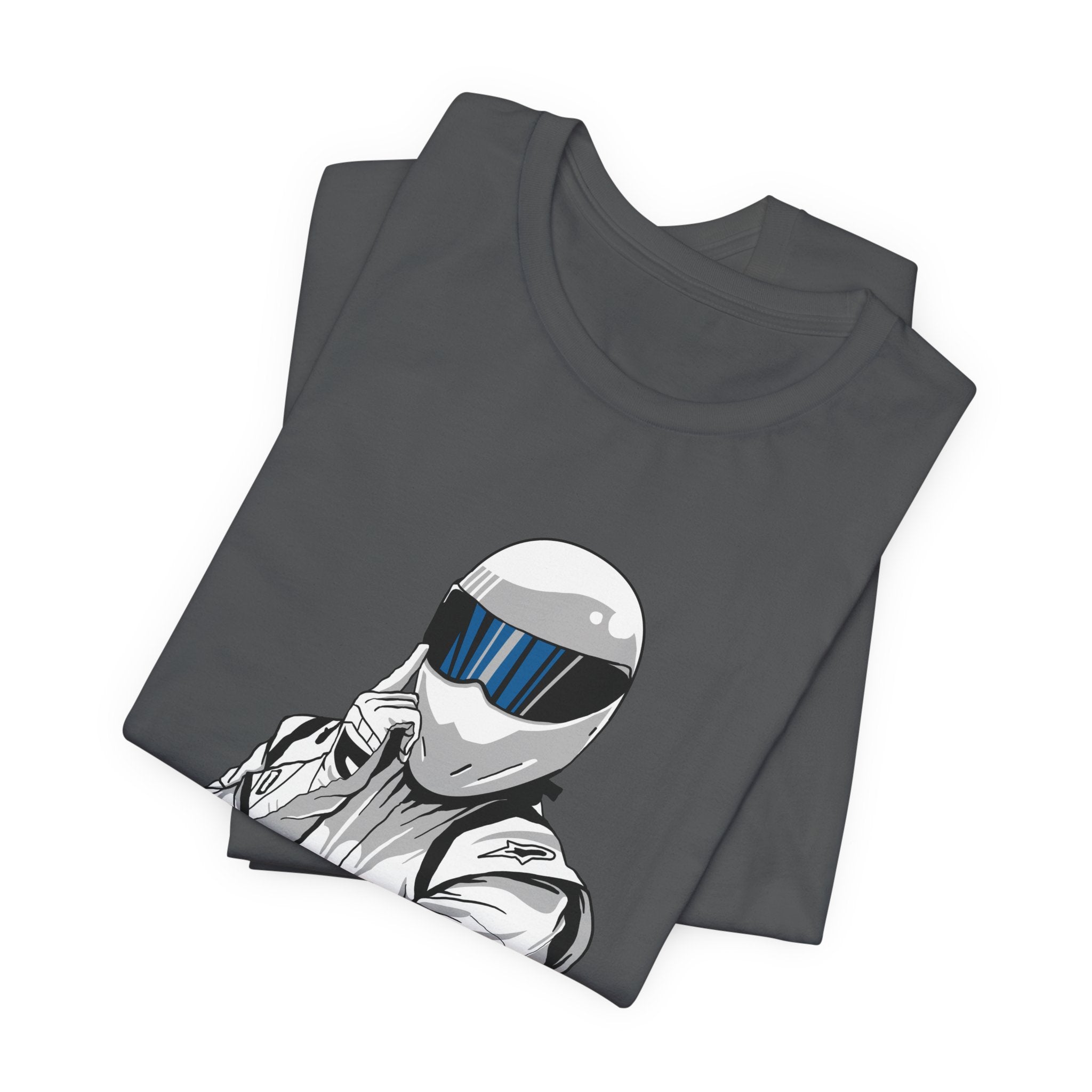 Stig Racing Helmet Motorsport Humor T-Shirt