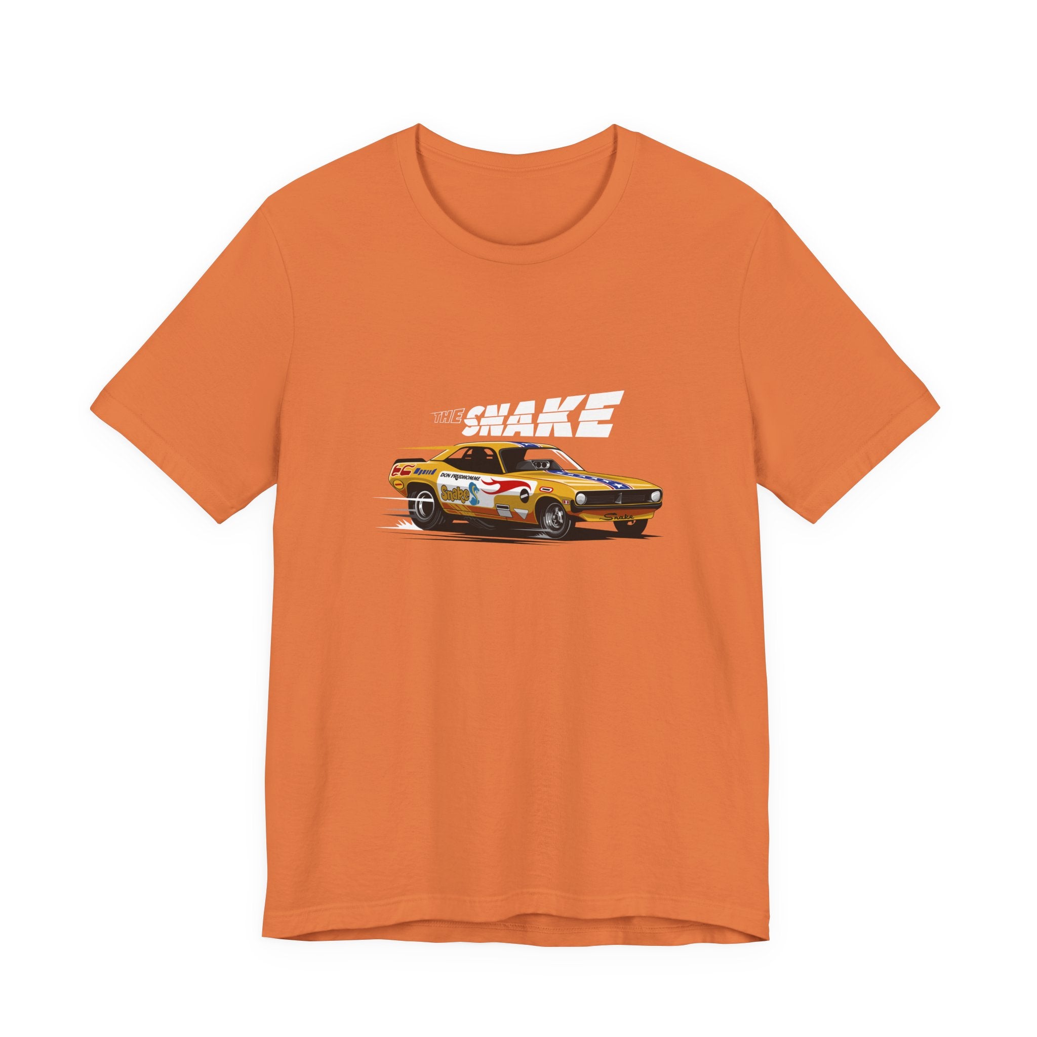 The Snake Muscle Car Racing Graphic T-Shirt