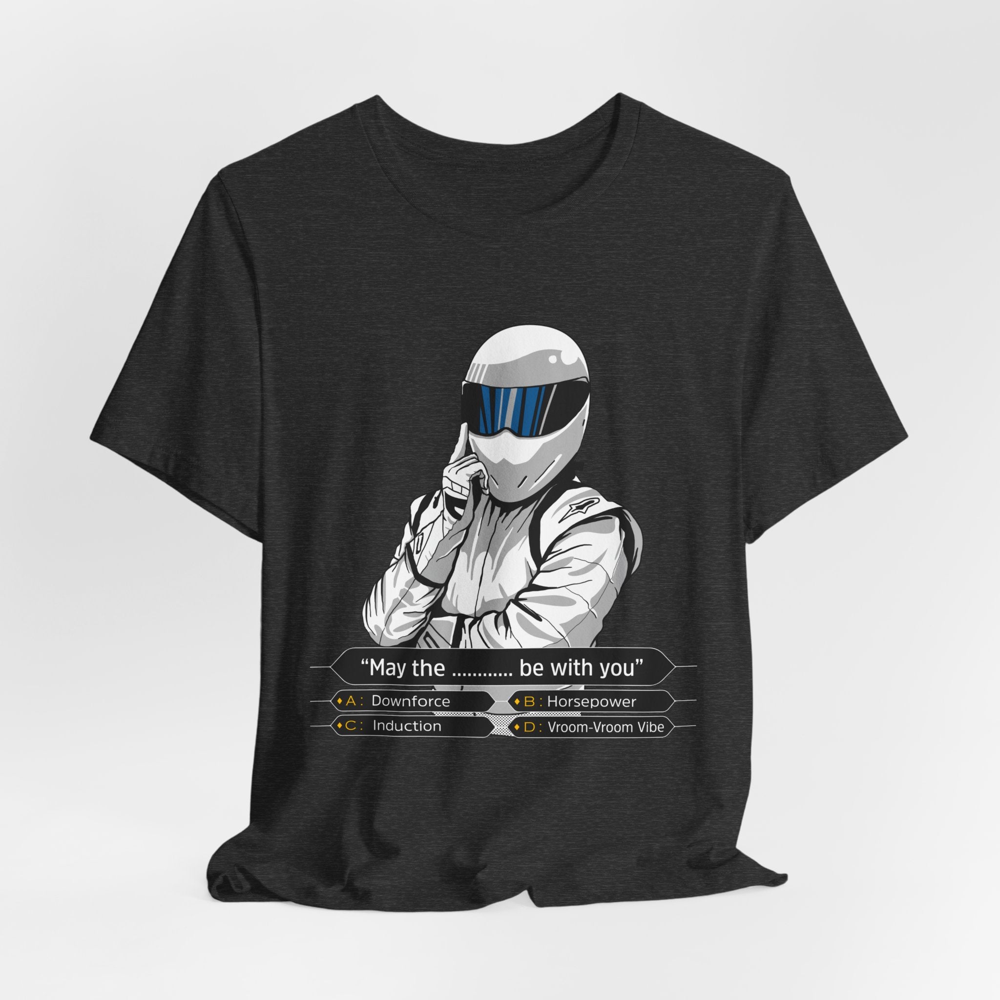 Stig Racing Helmet Motorsport Humor T-Shirt