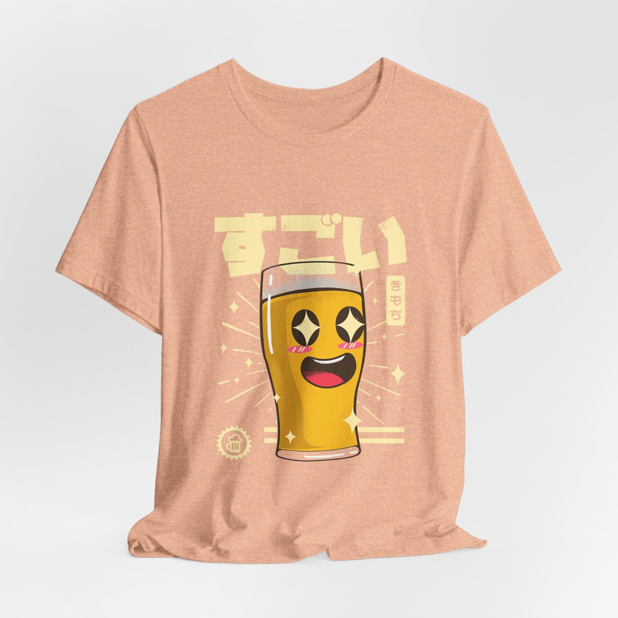 "Sugoi" Kawaii Beer Glass T‑Shirt