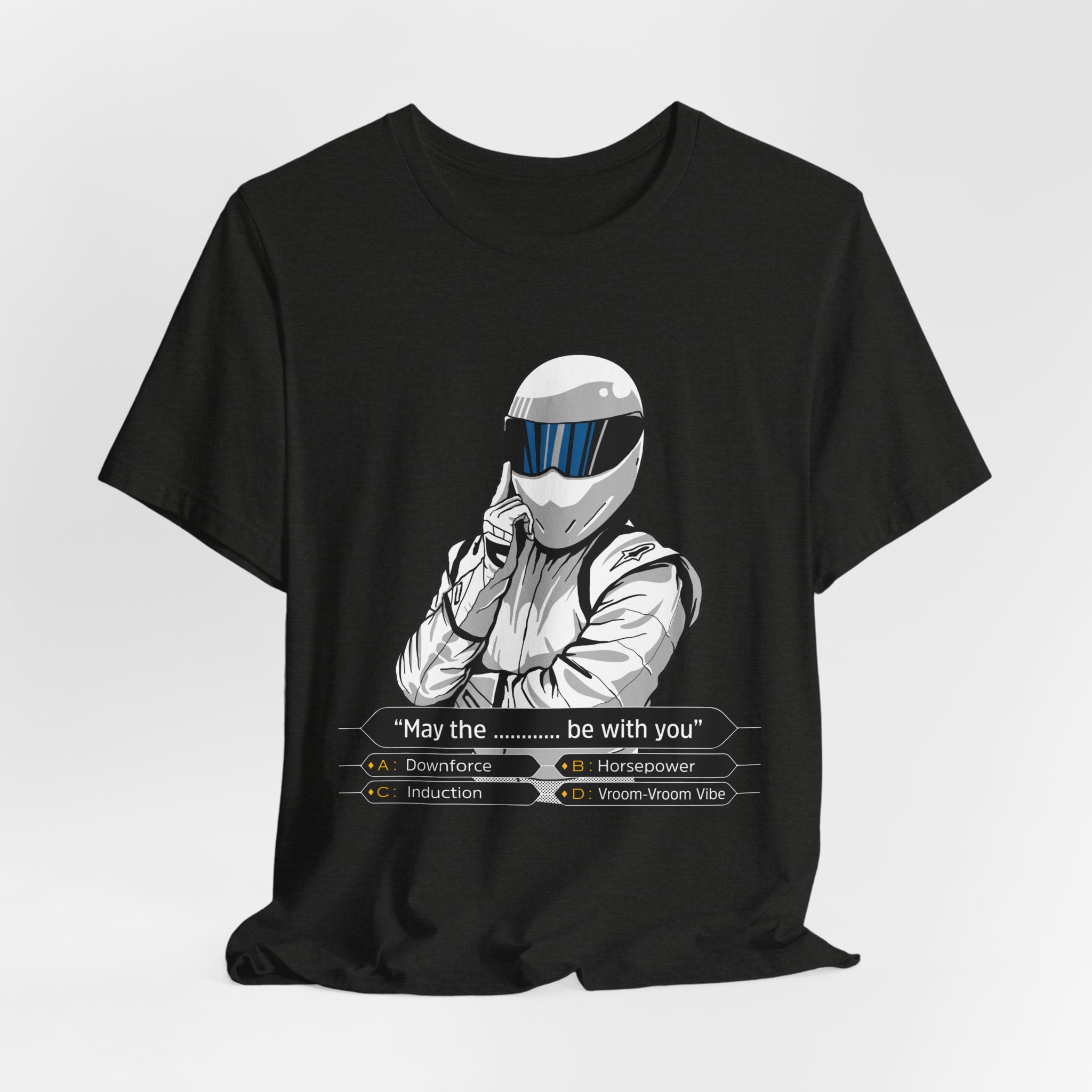 Stig Racing Helmet Motorsport Humor T-Shirt