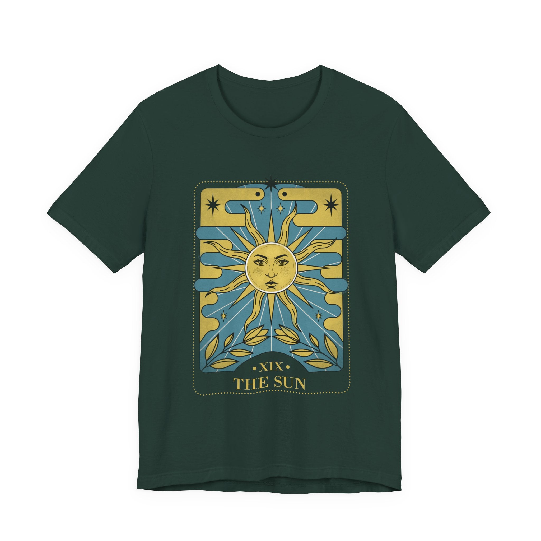 The Sun Tarot Celestial Sun Graphic Tee
