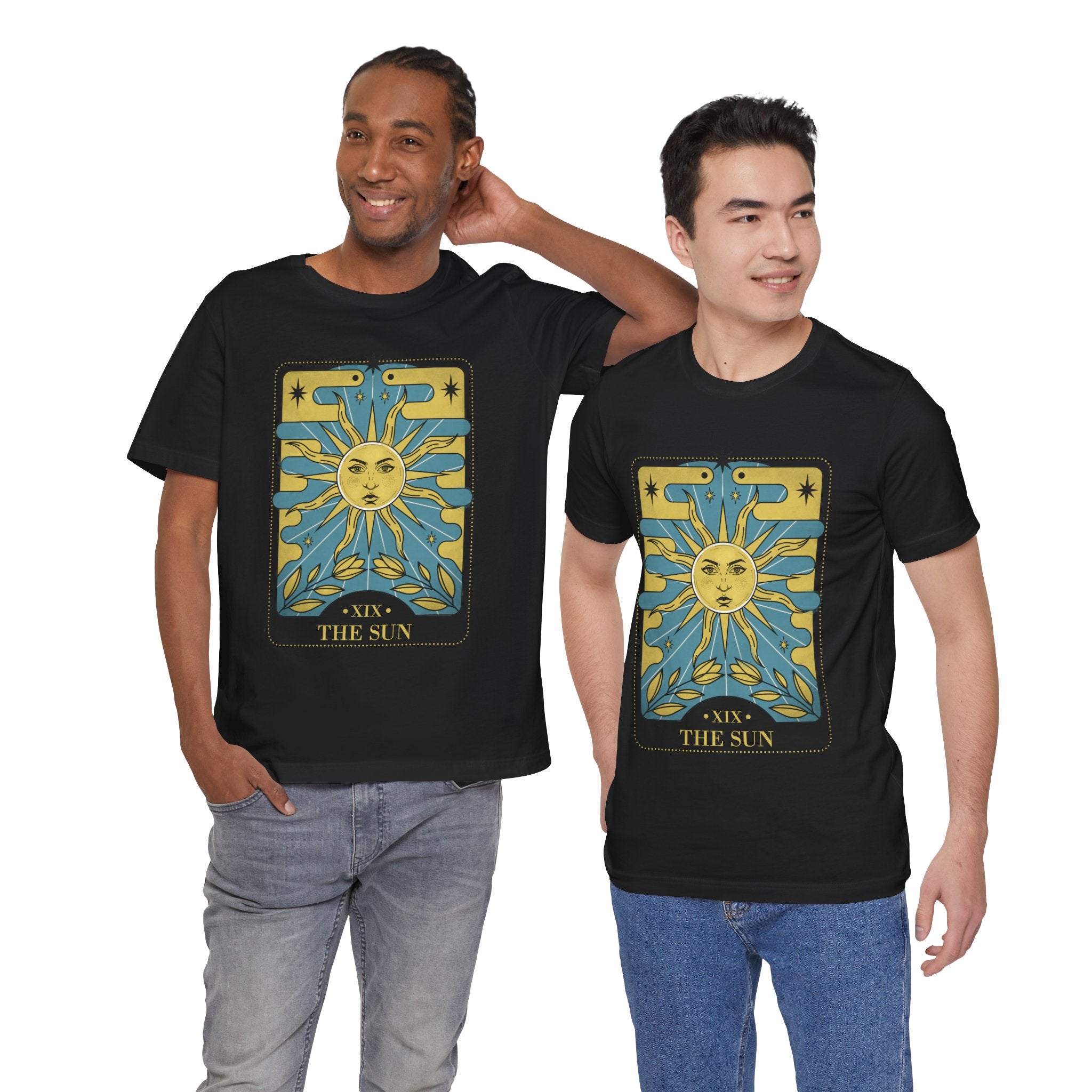 The Sun Tarot Celestial Sun Graphic Tee