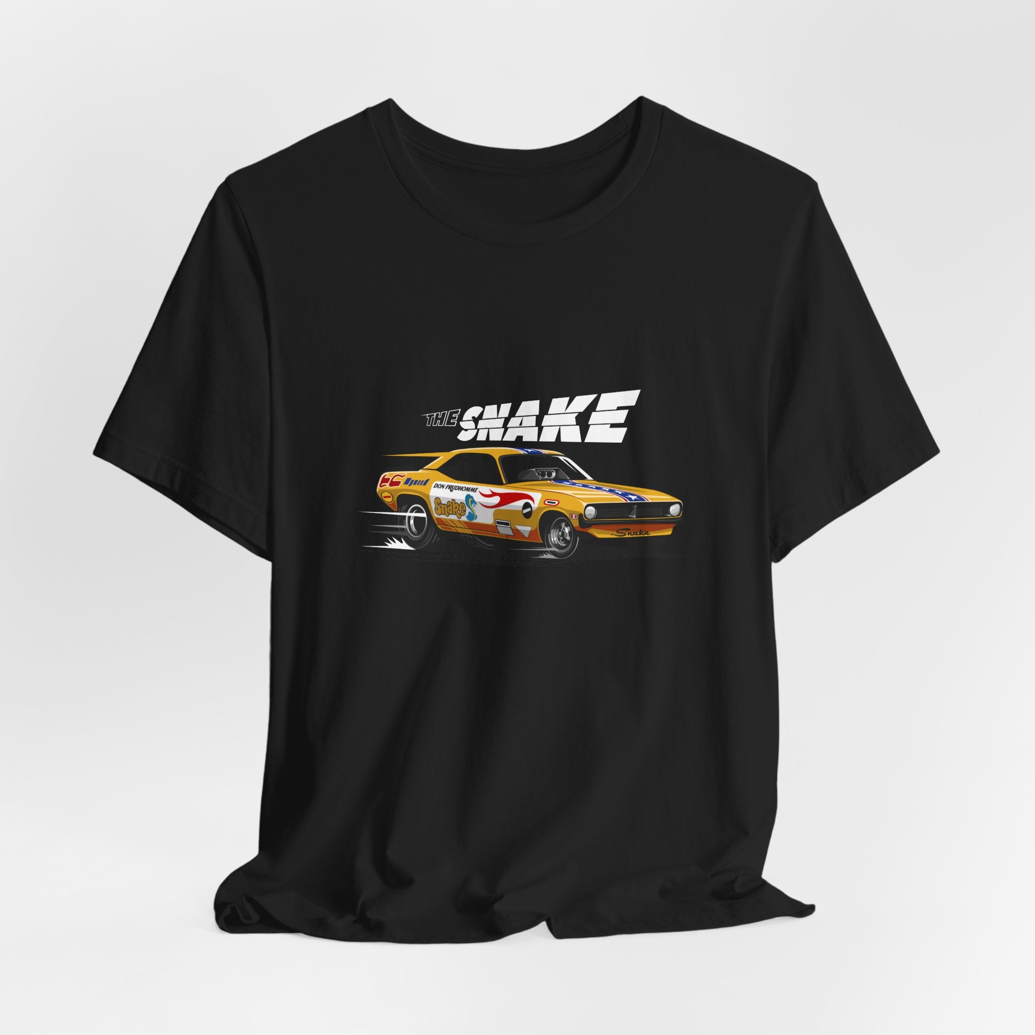 The Snake Muscle Car Racing Graphic T-Shirt