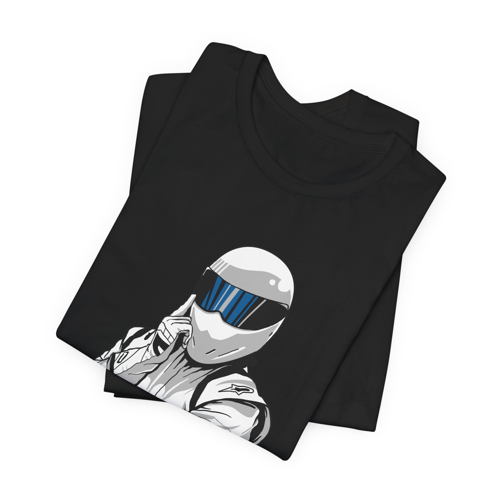 Stig Racing Helmet Motorsport Humor T-Shirt
