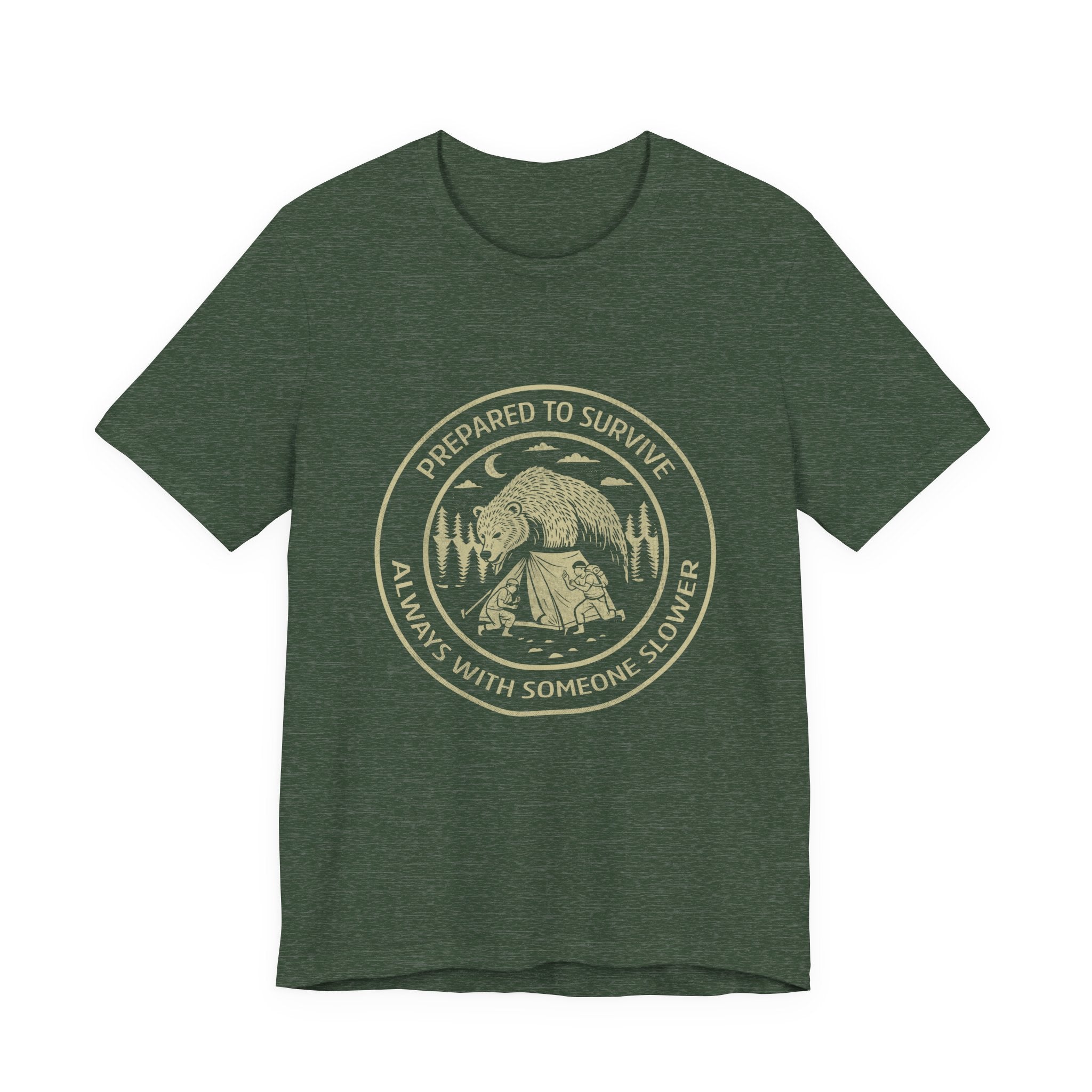 Prepared to Survive Camping T-Shirt