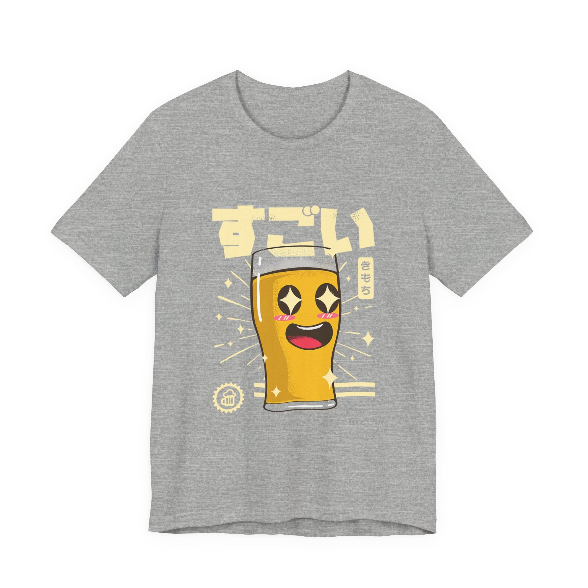 "Sugoi" Kawaii Beer Glass T‑Shirt