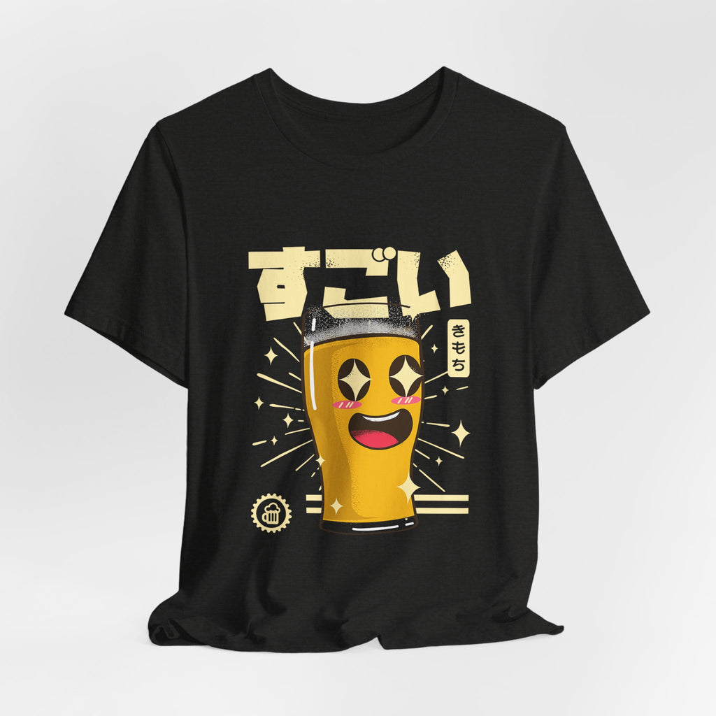 "Sugoi" Kawaii Beer Glass T‑Shirt
