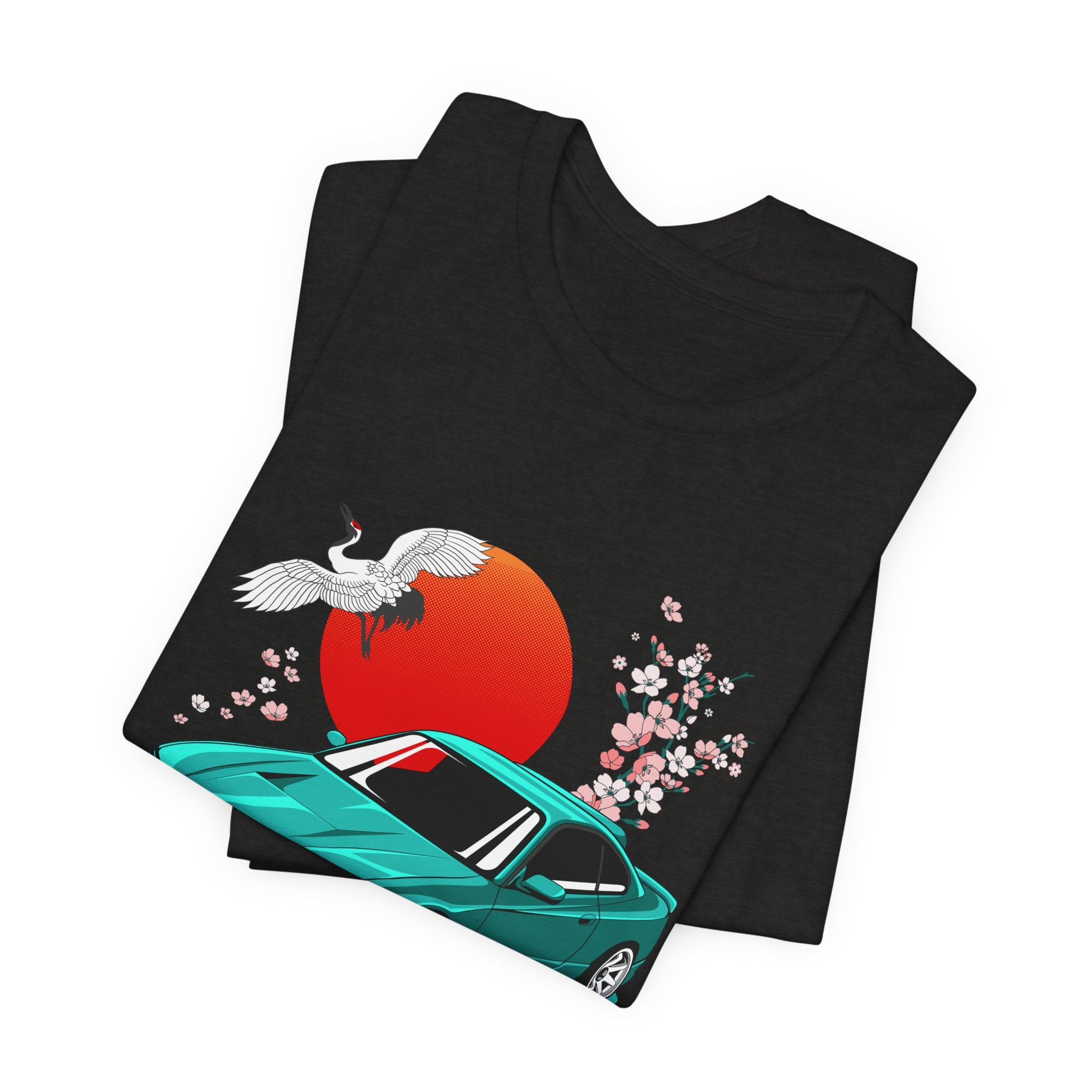 Nissan Silvia JDM Car with Cherry Blossoms Tee