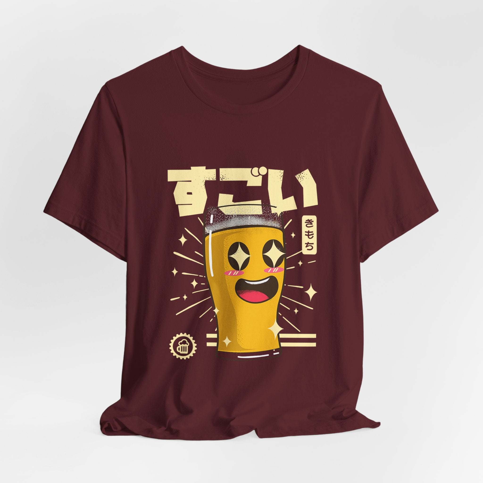 "Sugoi" Kawaii Beer Glass T‑Shirt
