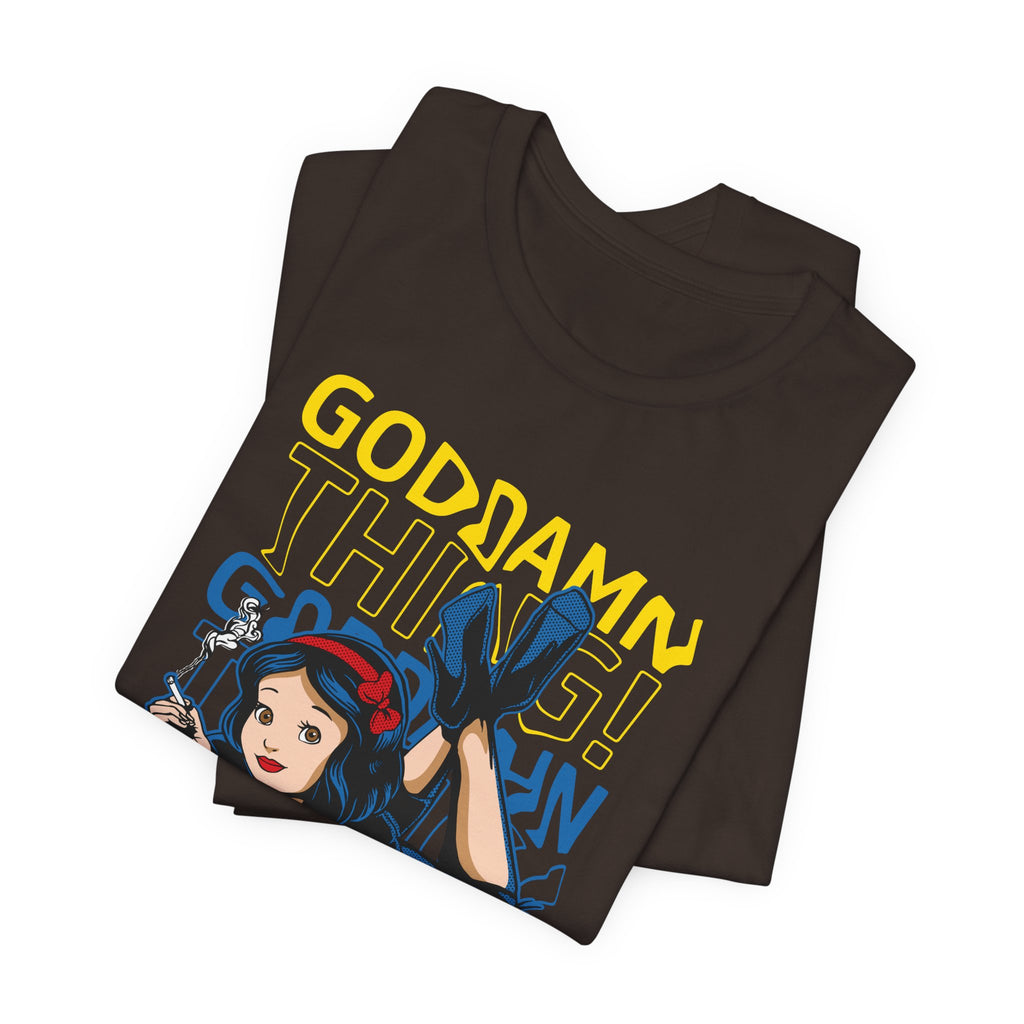 Fiction Parody Snow White Pop Culture T-Shirt