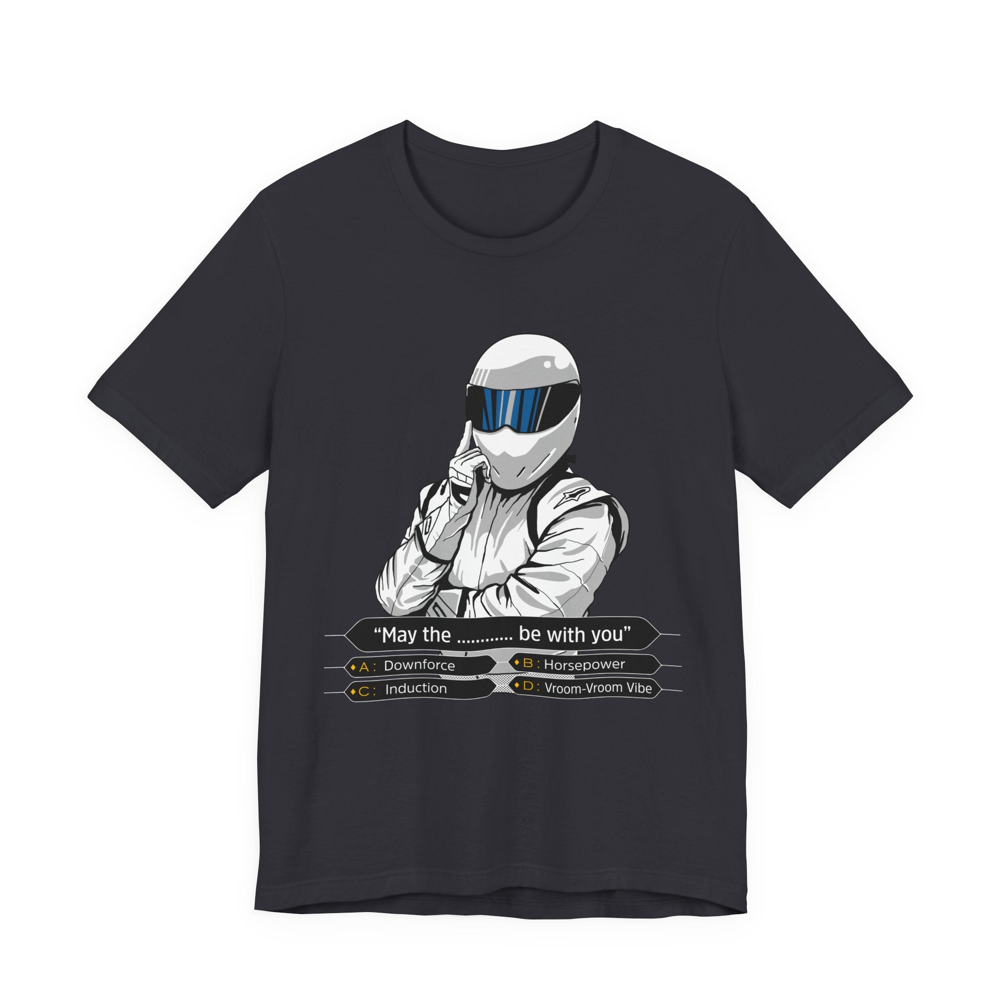 Stig Racing Helmet Motorsport Humor T-Shirt