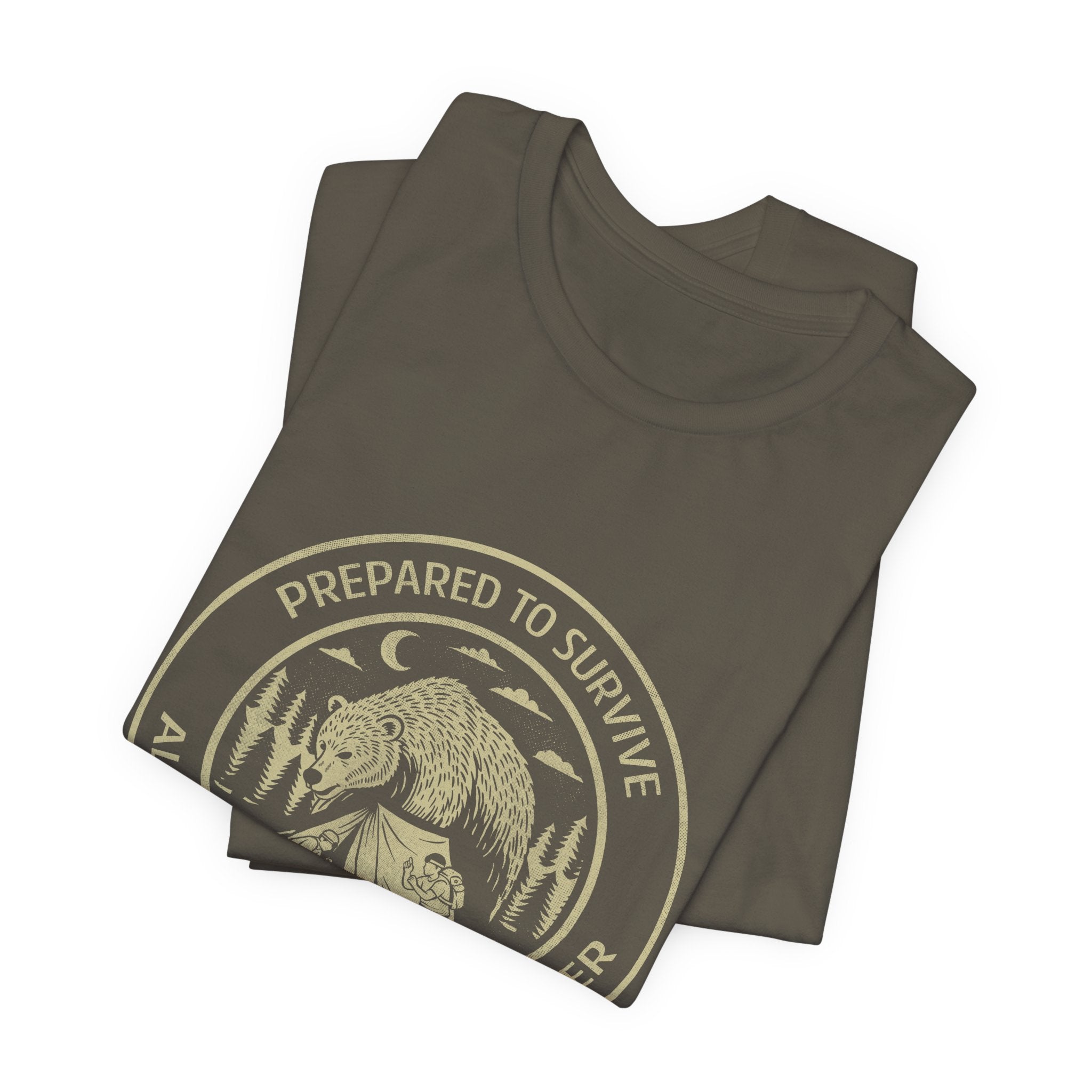Prepared to Survive Camping T-Shirt