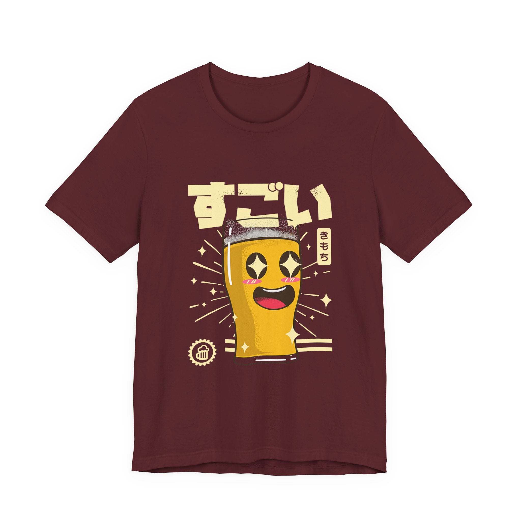 "Sugoi" Kawaii Beer Glass T‑Shirt
