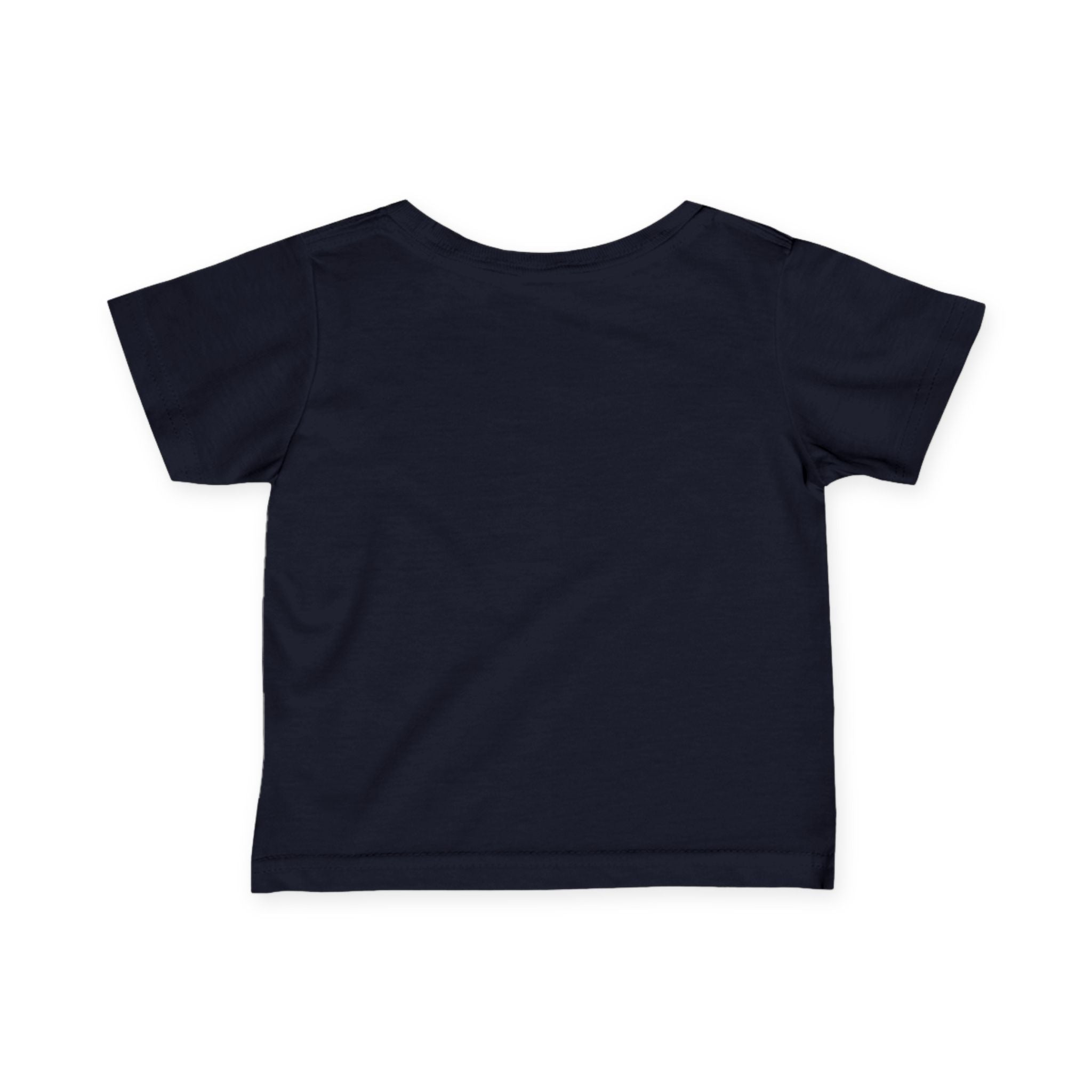 Cute Kid in Red Cozy Coupe Car Infant Tee