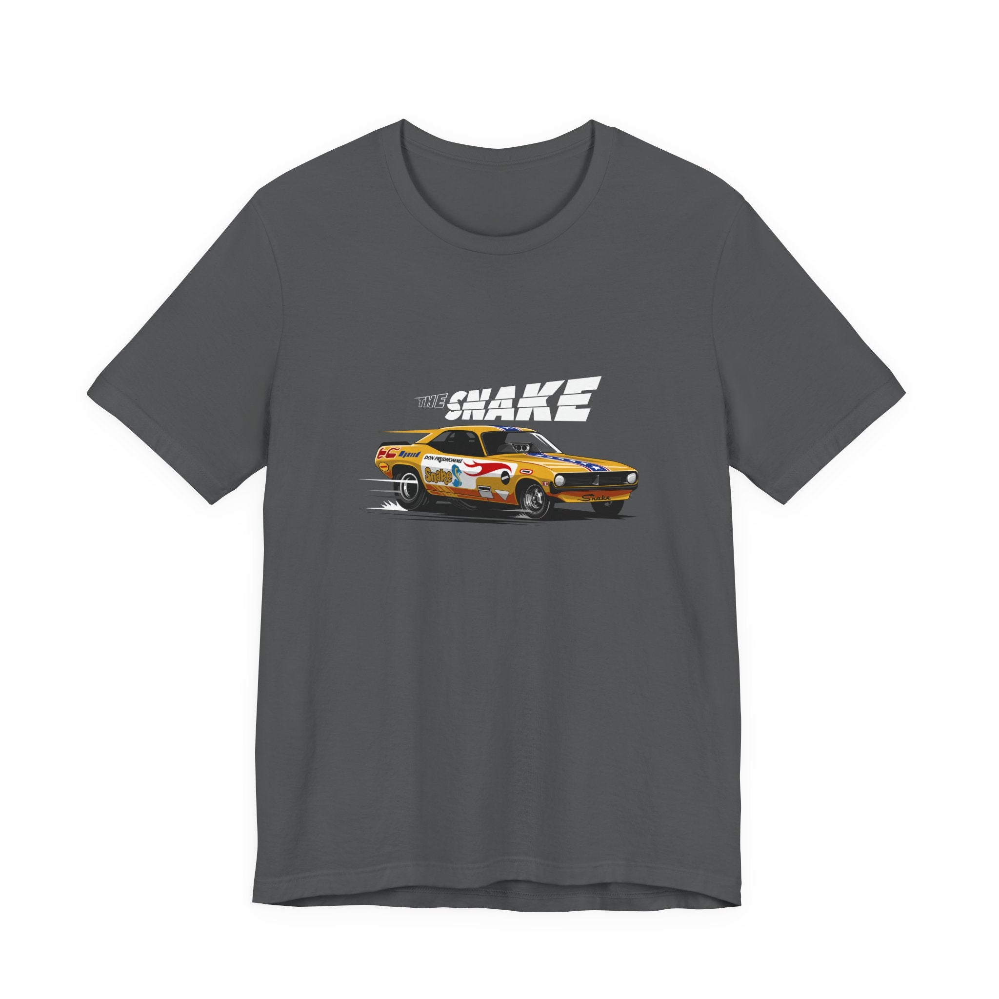 The Snake Muscle Car Racing Graphic T-Shirt