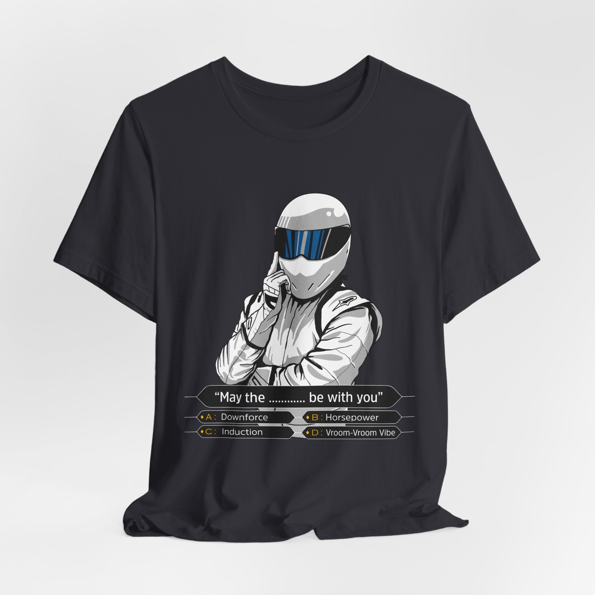 Stig Racing Helmet Motorsport Humor T-Shirt