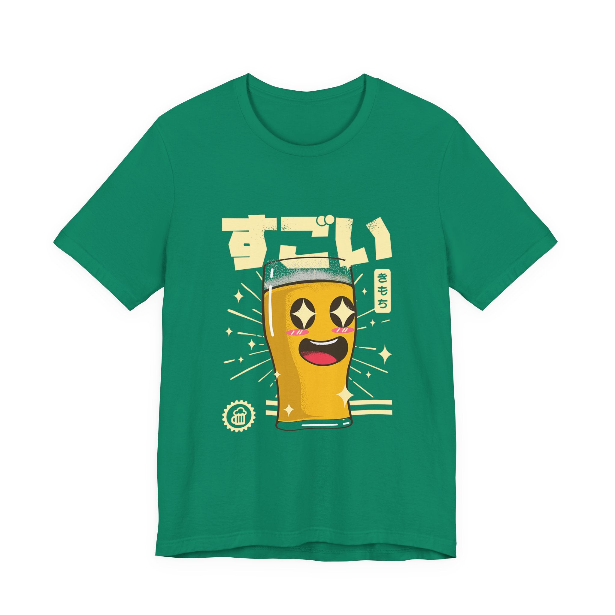 "Sugoi" Kawaii Beer Glass T‑Shirt