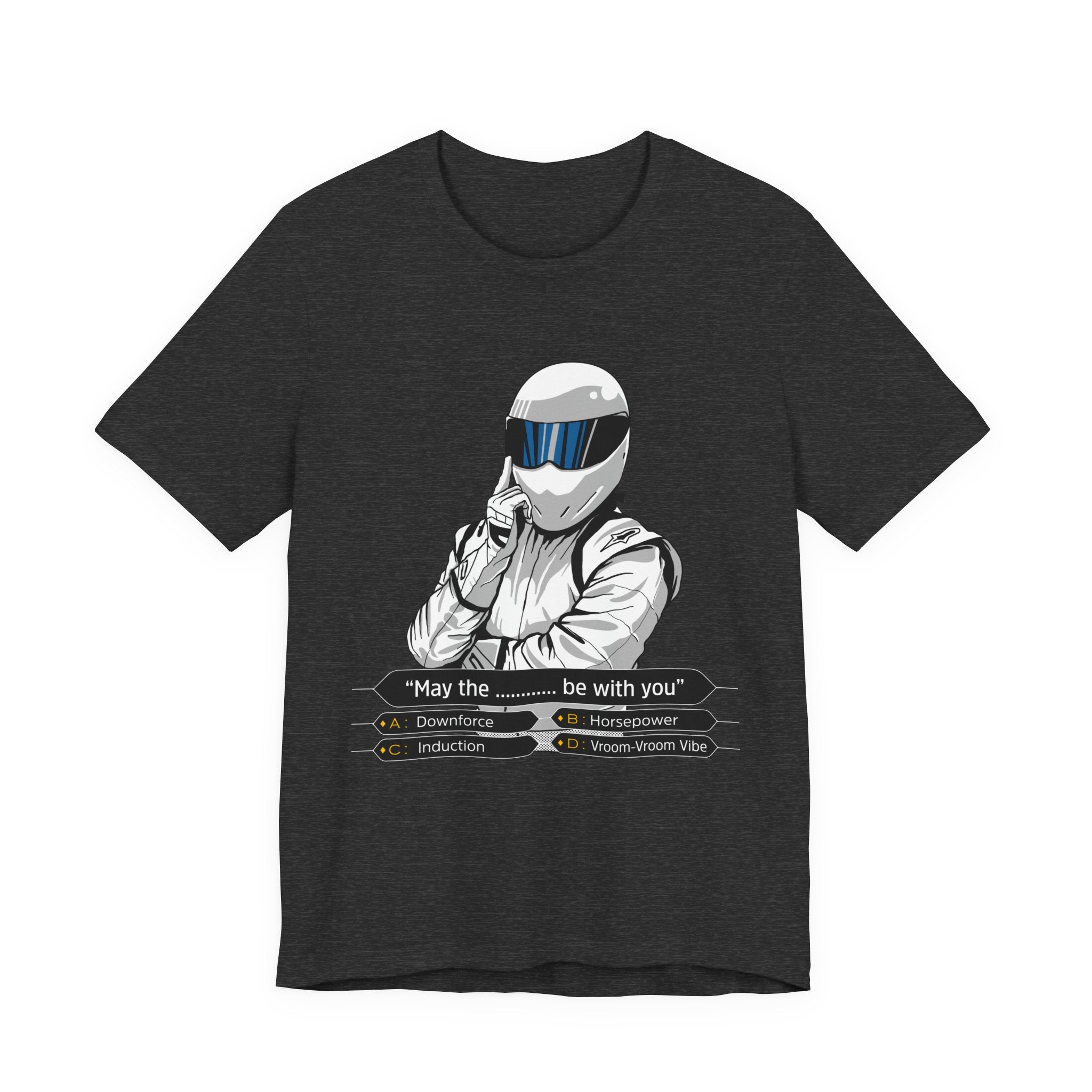 Stig Racing Helmet Motorsport Humor T-Shirt