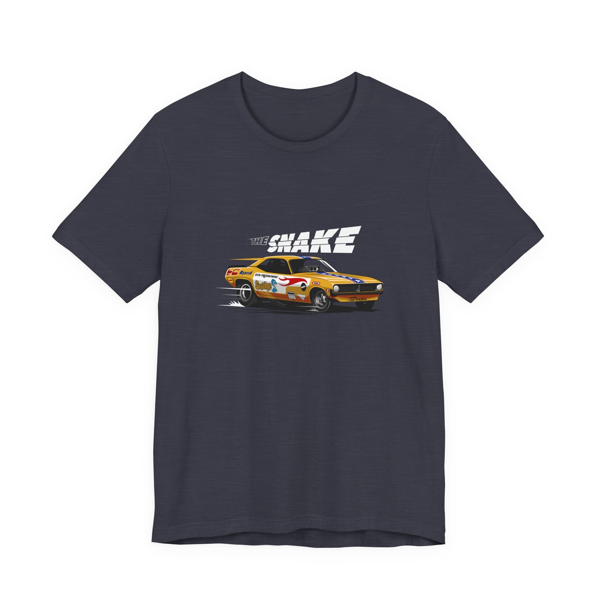 The Snake Muscle Car Racing Graphic T-Shirt