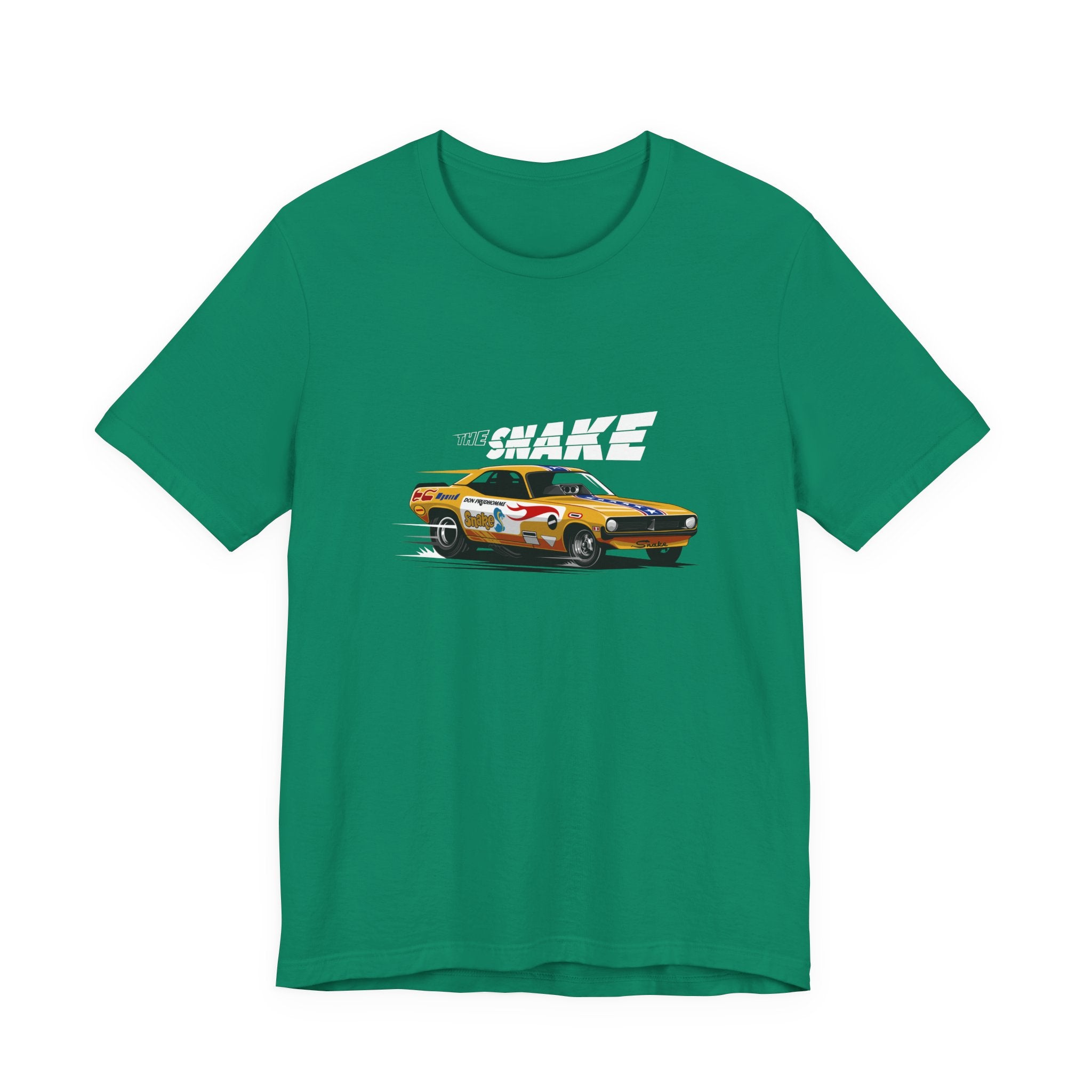 The Snake Muscle Car Racing Graphic T-Shirt