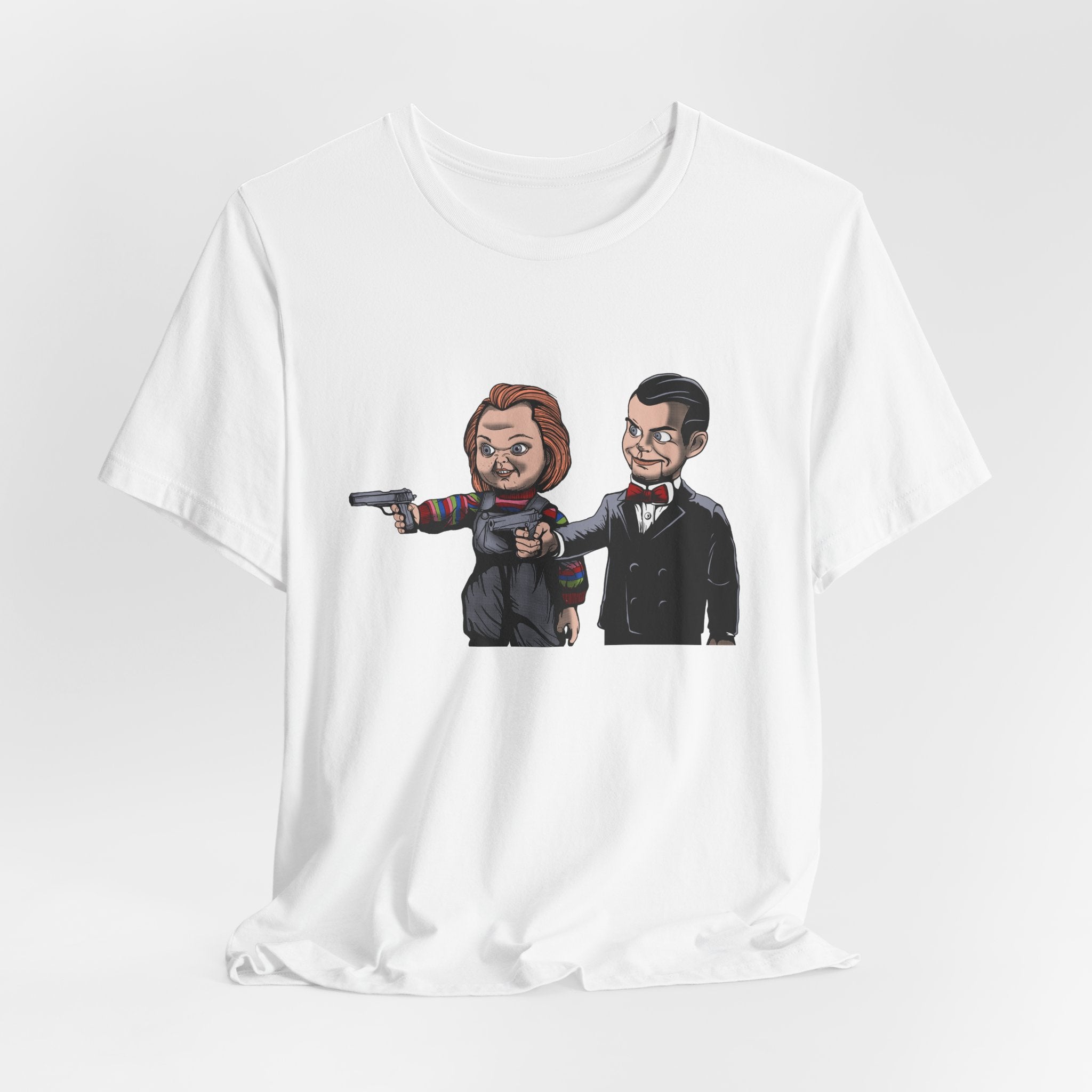 Chucky & Billy Puppet Pals Horror Movie Graphic Tee