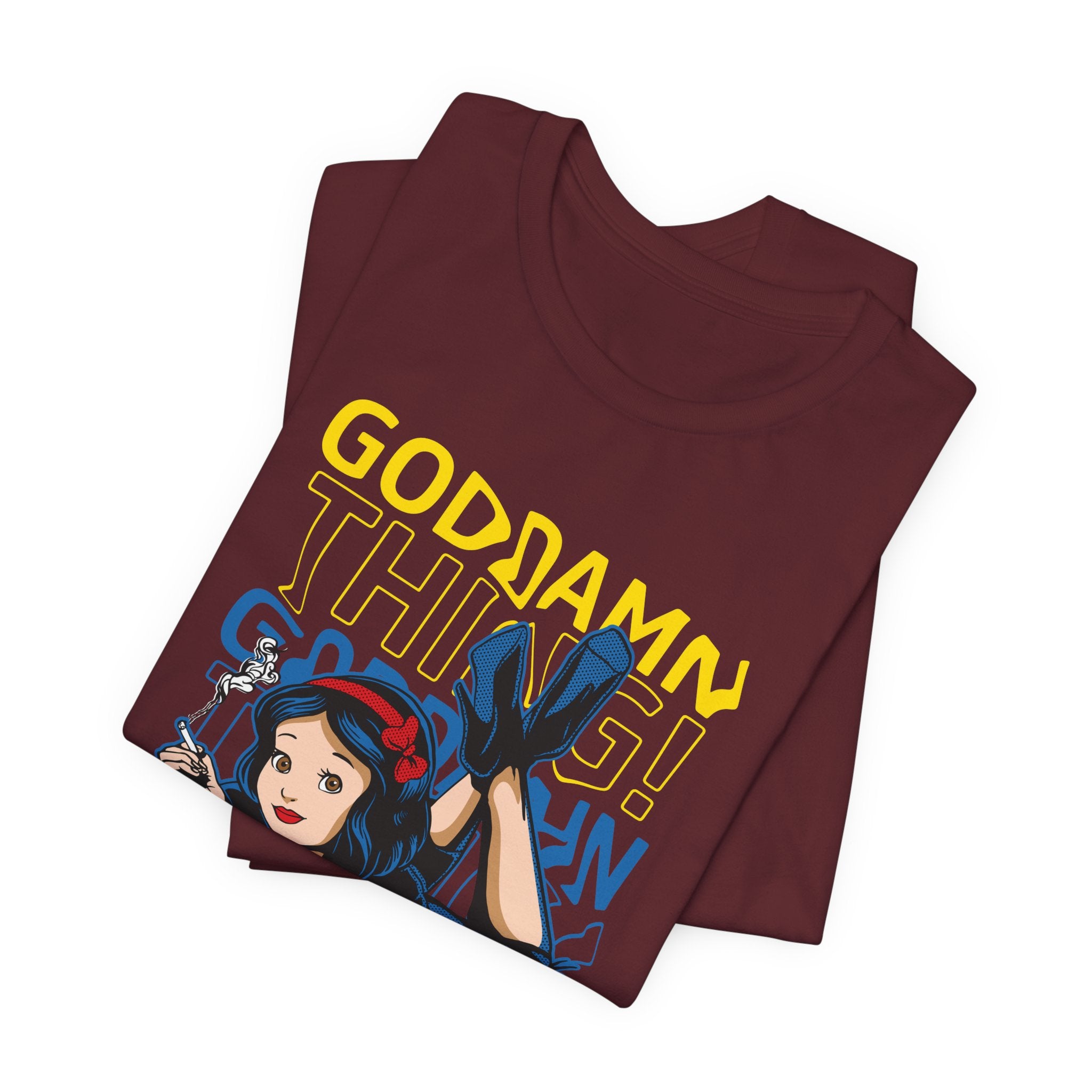 Fiction Parody Snow White Pop Culture T-Shirt