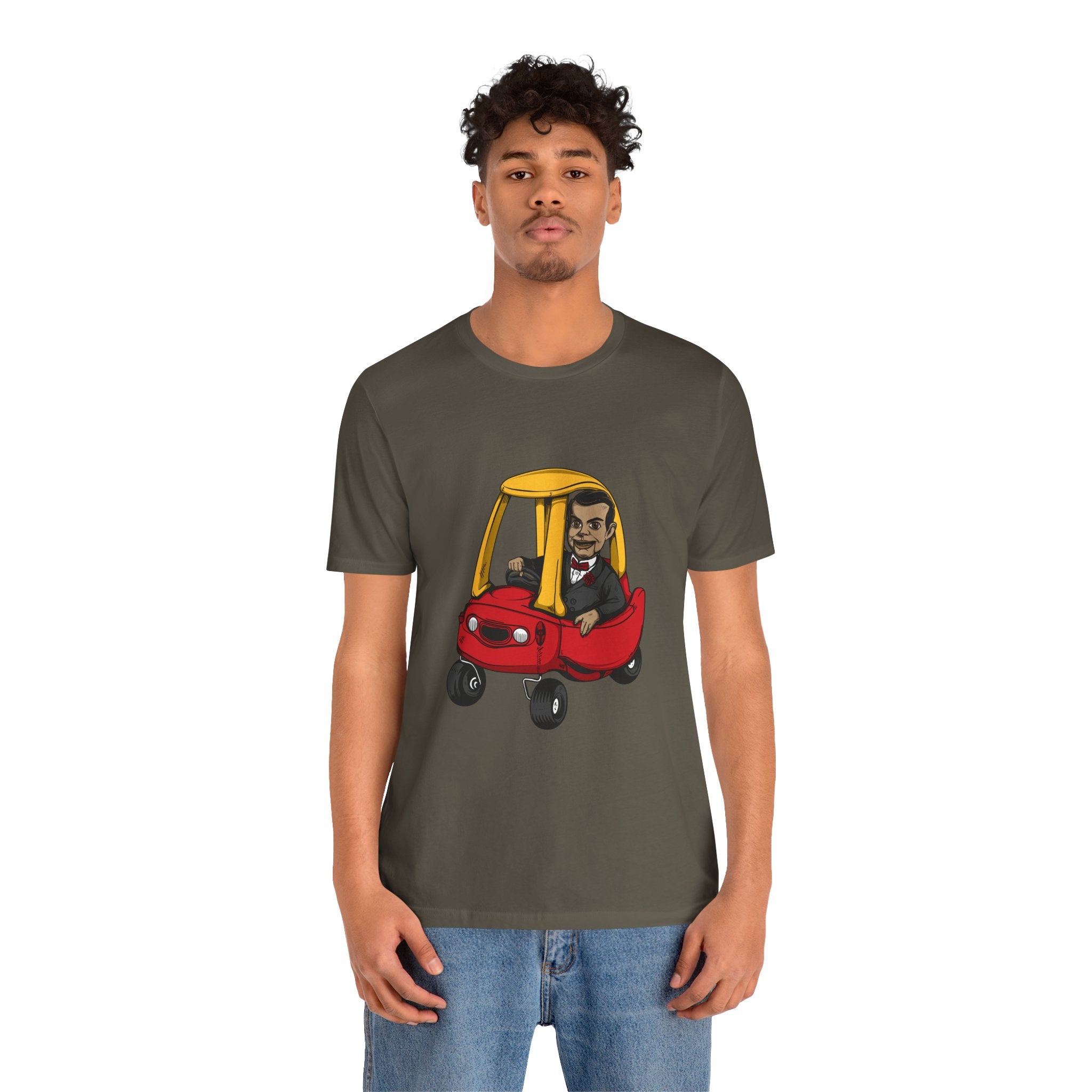 Slappy Driving Red Cozy Coupe Funny T‑Shirt