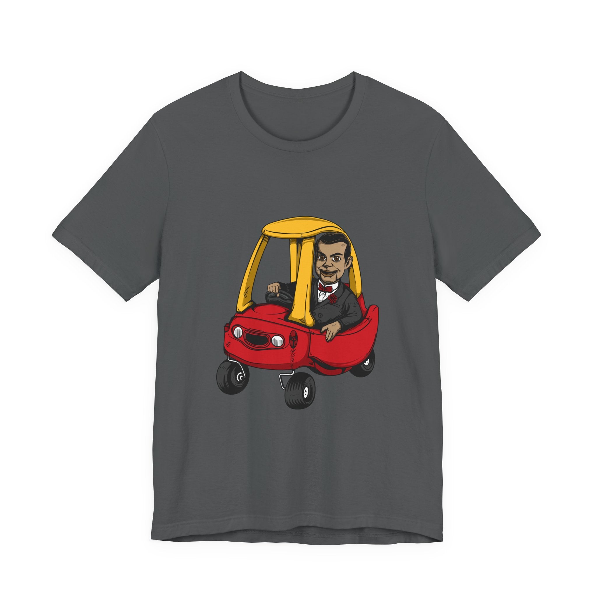 Slappy Driving Red Cozy Coupe Funny T‑Shirt