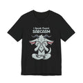 I Speak Fluent Sarcasm Goat T-Shirt