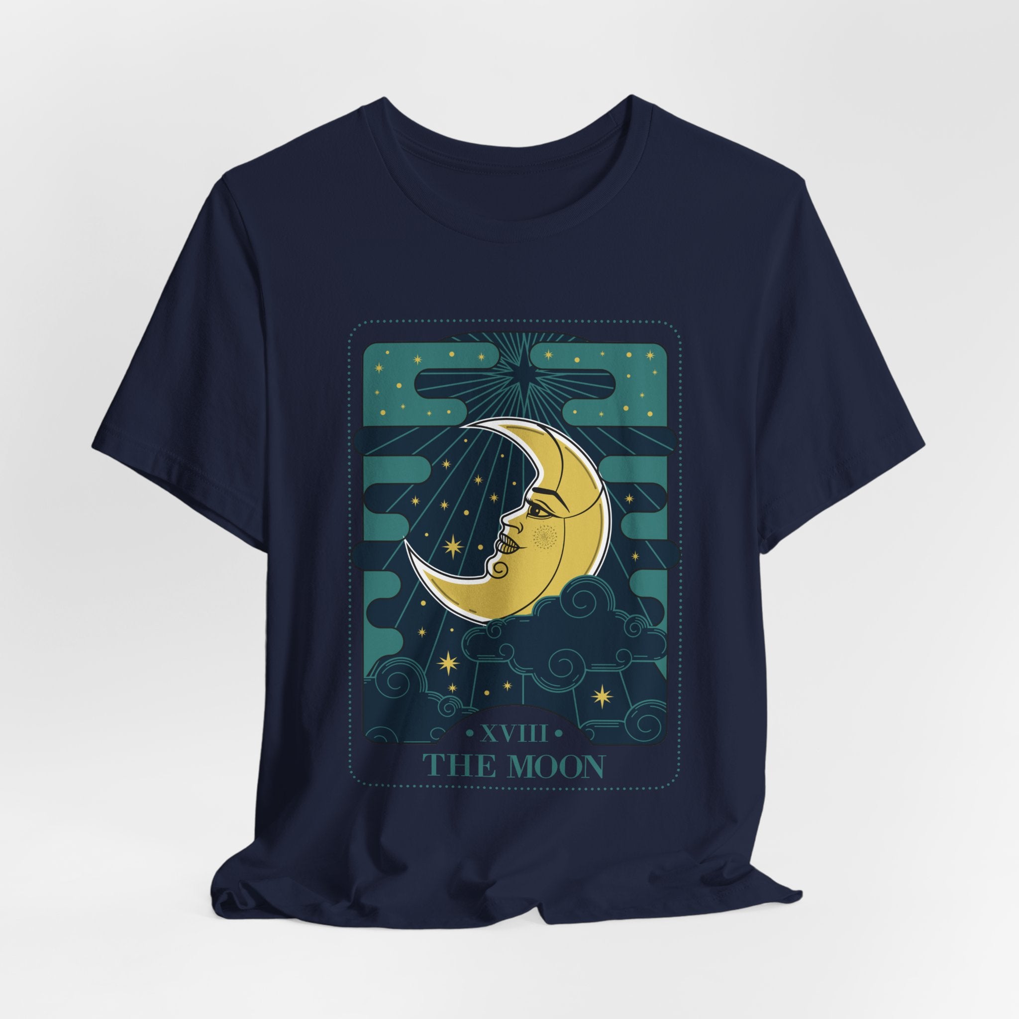 Moon Tarot Crescent Art T-Shirt