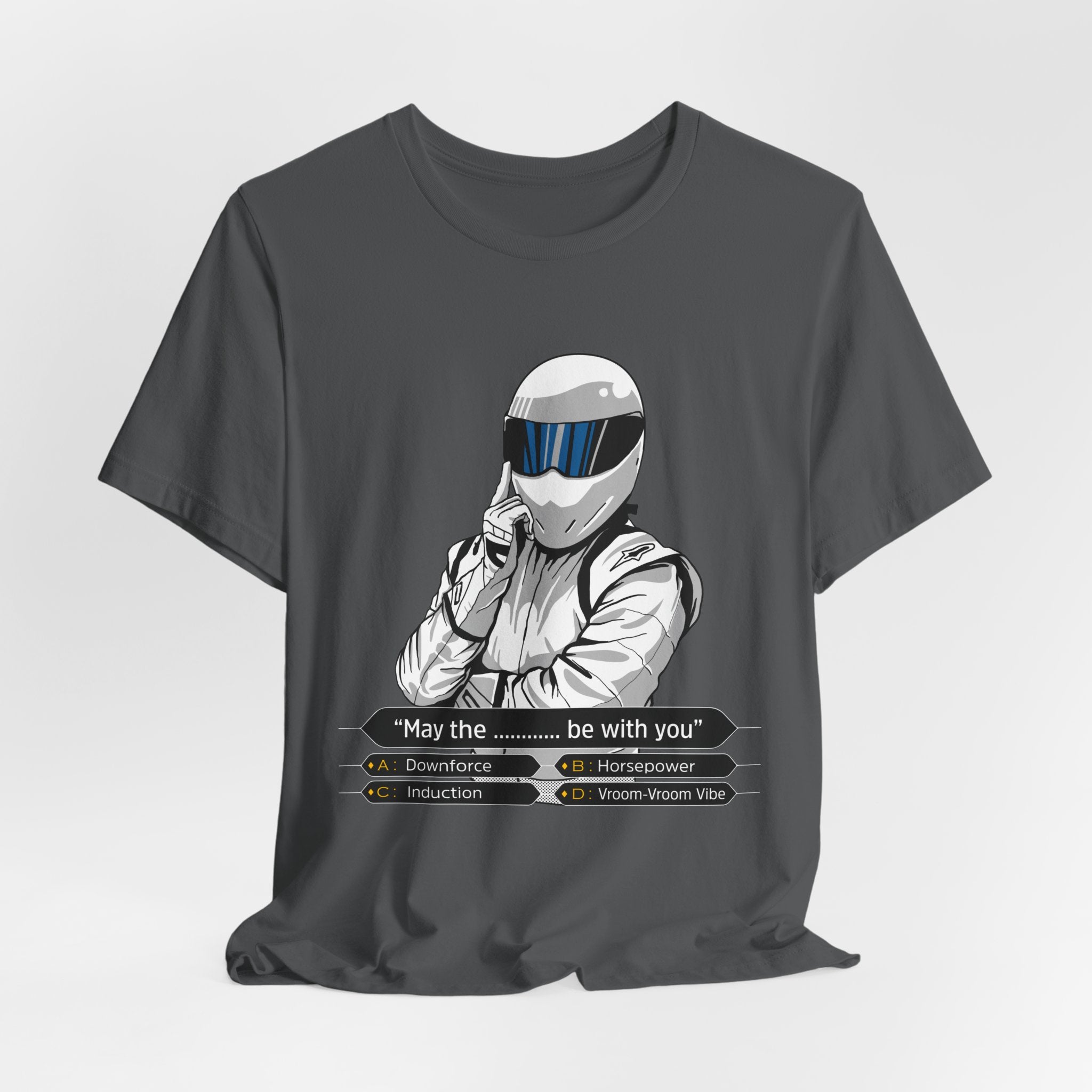 Stig Racing Helmet Motorsport Humor T-Shirt