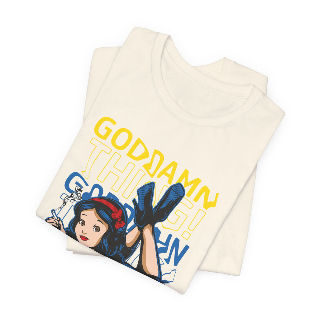 Fiction Parody Snow White Pop Culture T-Shirt