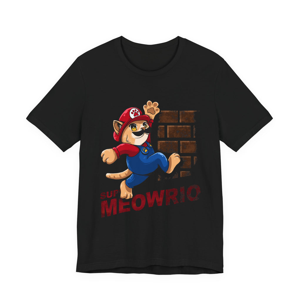 Meowrio Cat Gamer T-Shirt
