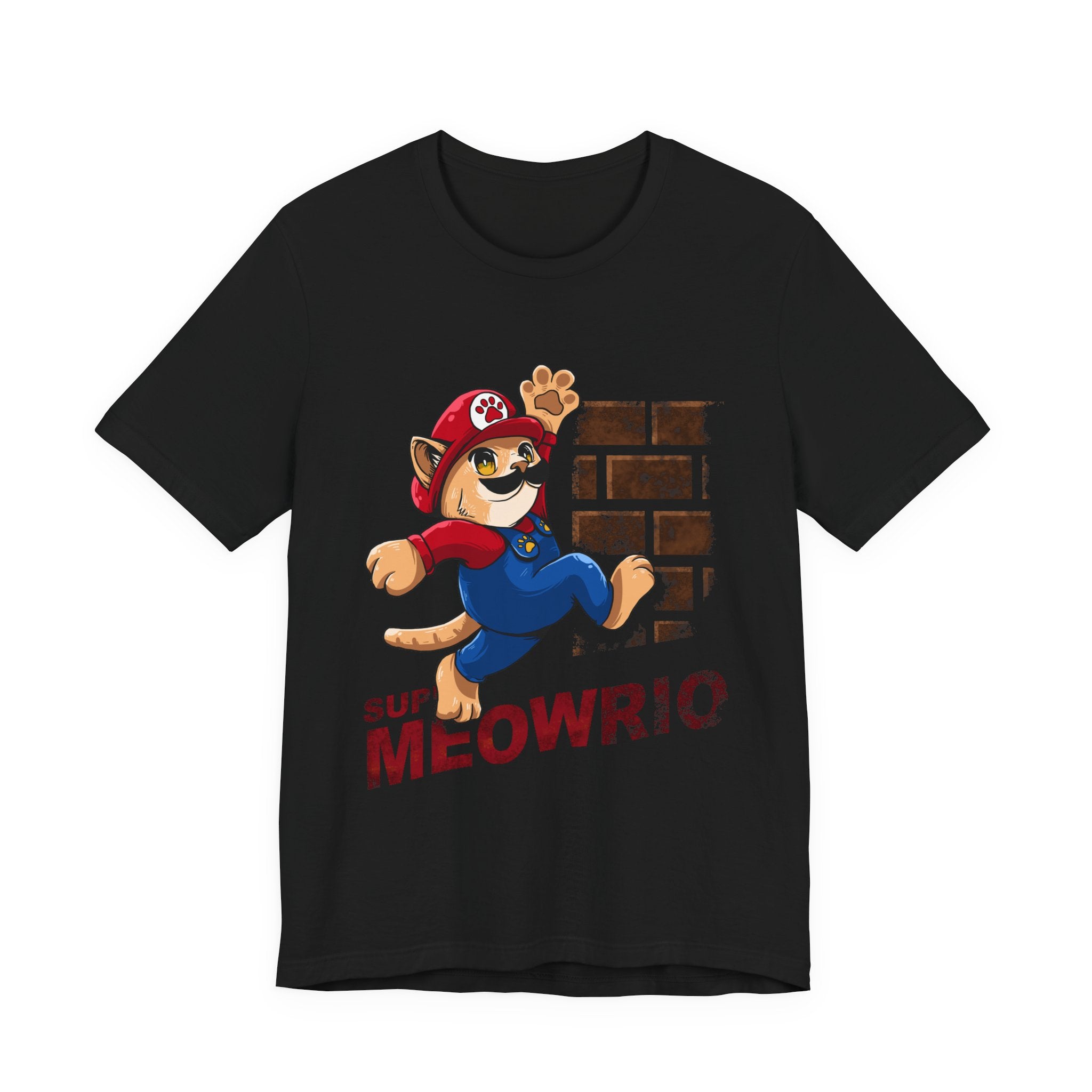 Meowrio Cat Gamer T-Shirt