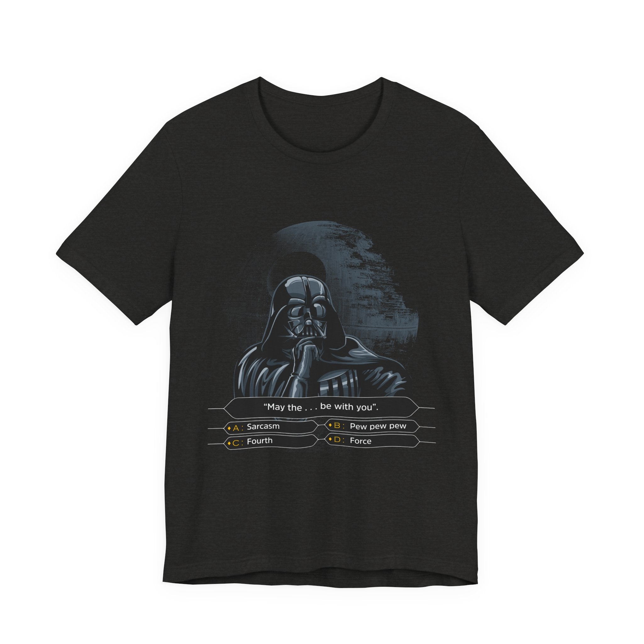“May the Force Be With You” Galaxy Vader Sci‑Fi T‑Shirt