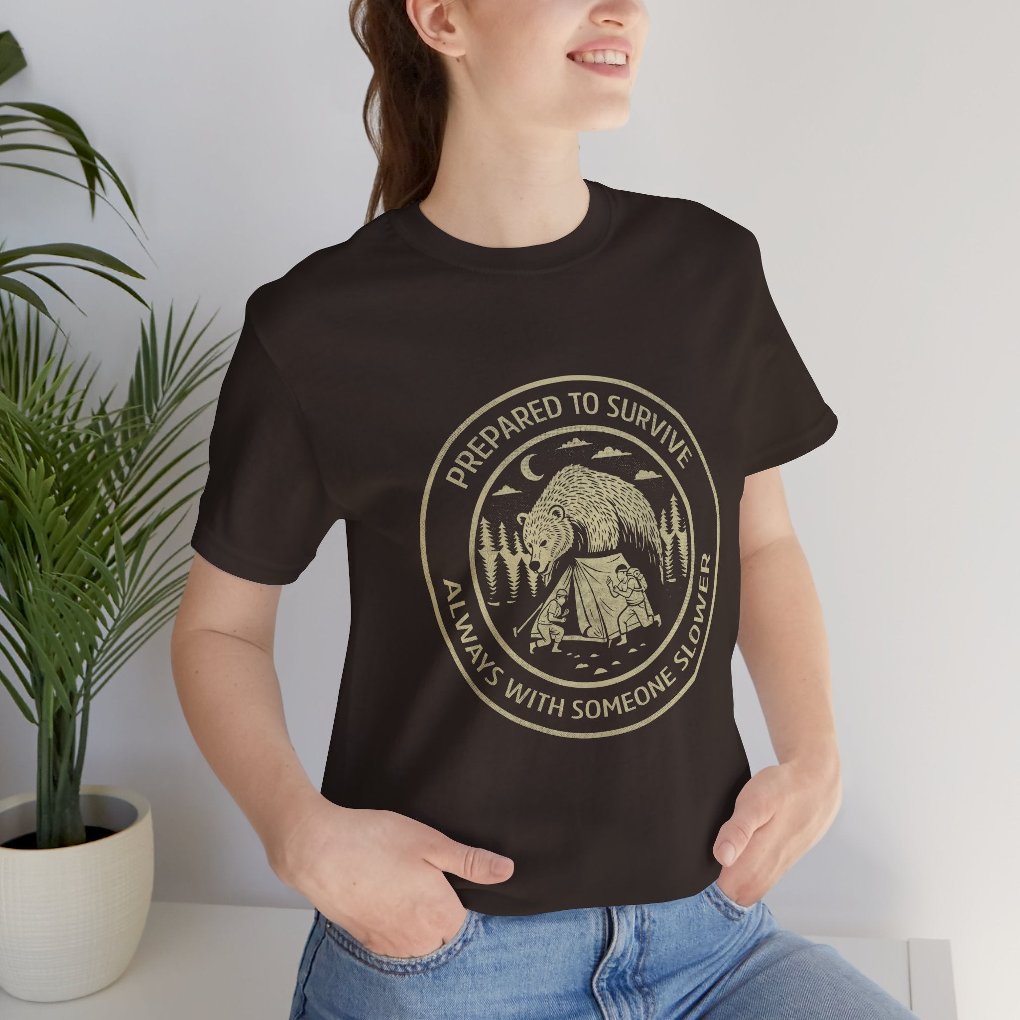 Prepared to Survive Camping T-Shirt