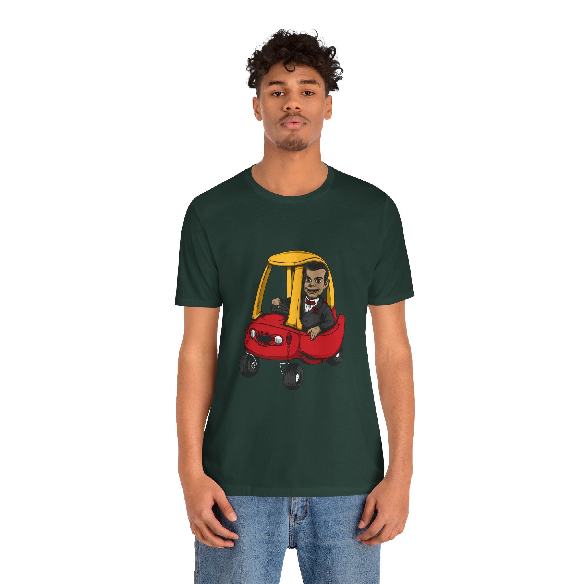 Slappy Driving Red Cozy Coupe Funny T‑Shirt