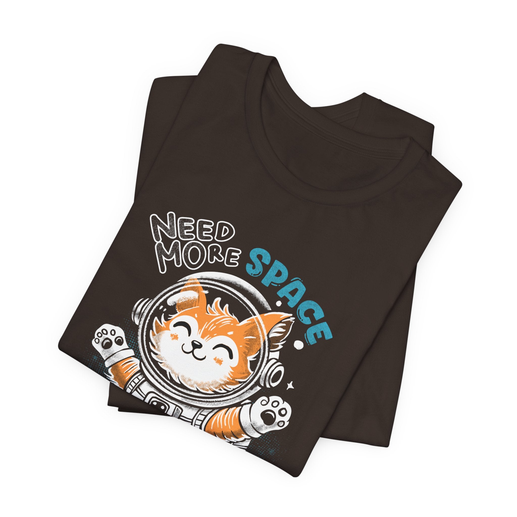 Need More Space Fox Astronaut T-Shirt