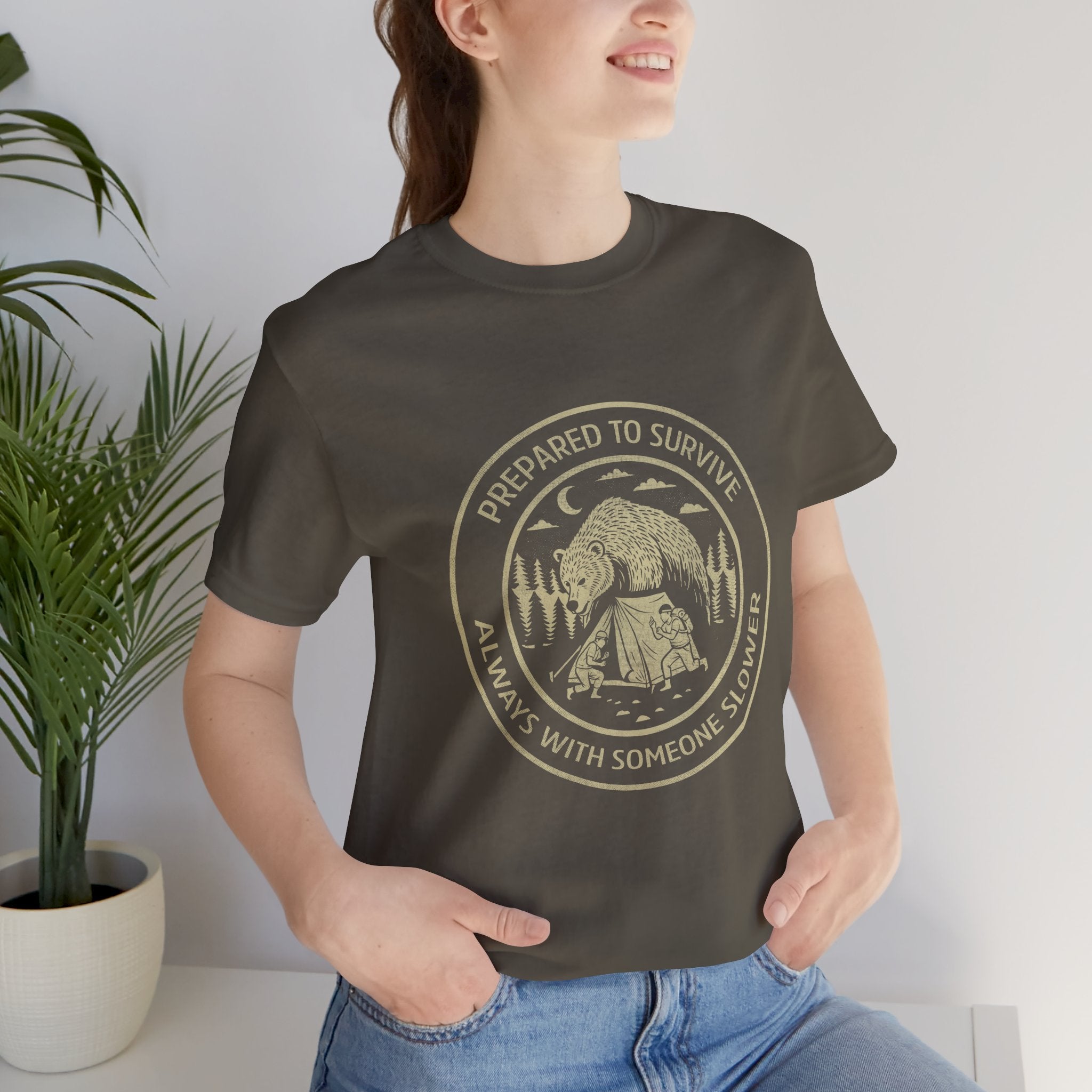 Prepared to Survive Camping T-Shirt