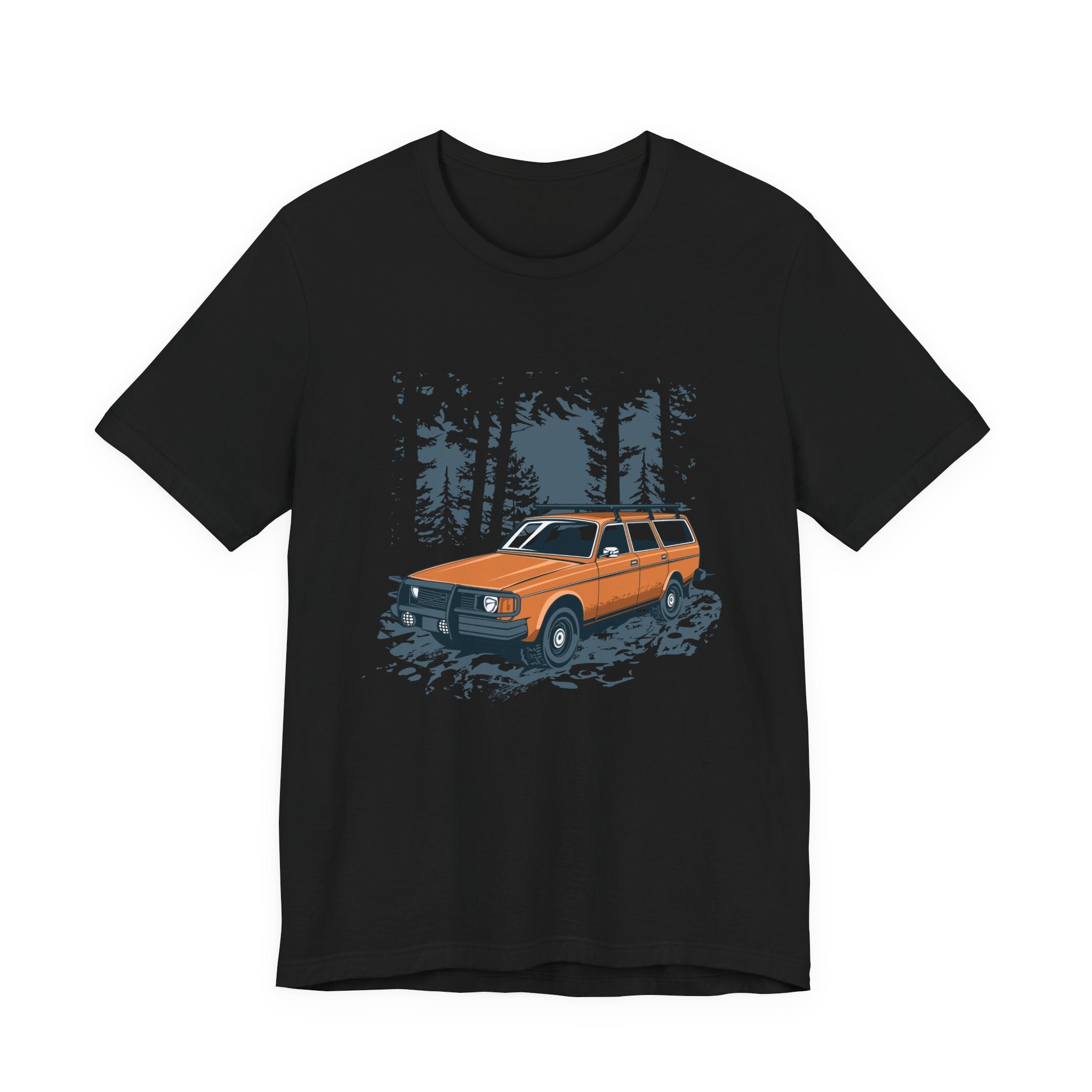 Vintage Station Wagon in Forest T-Shirt