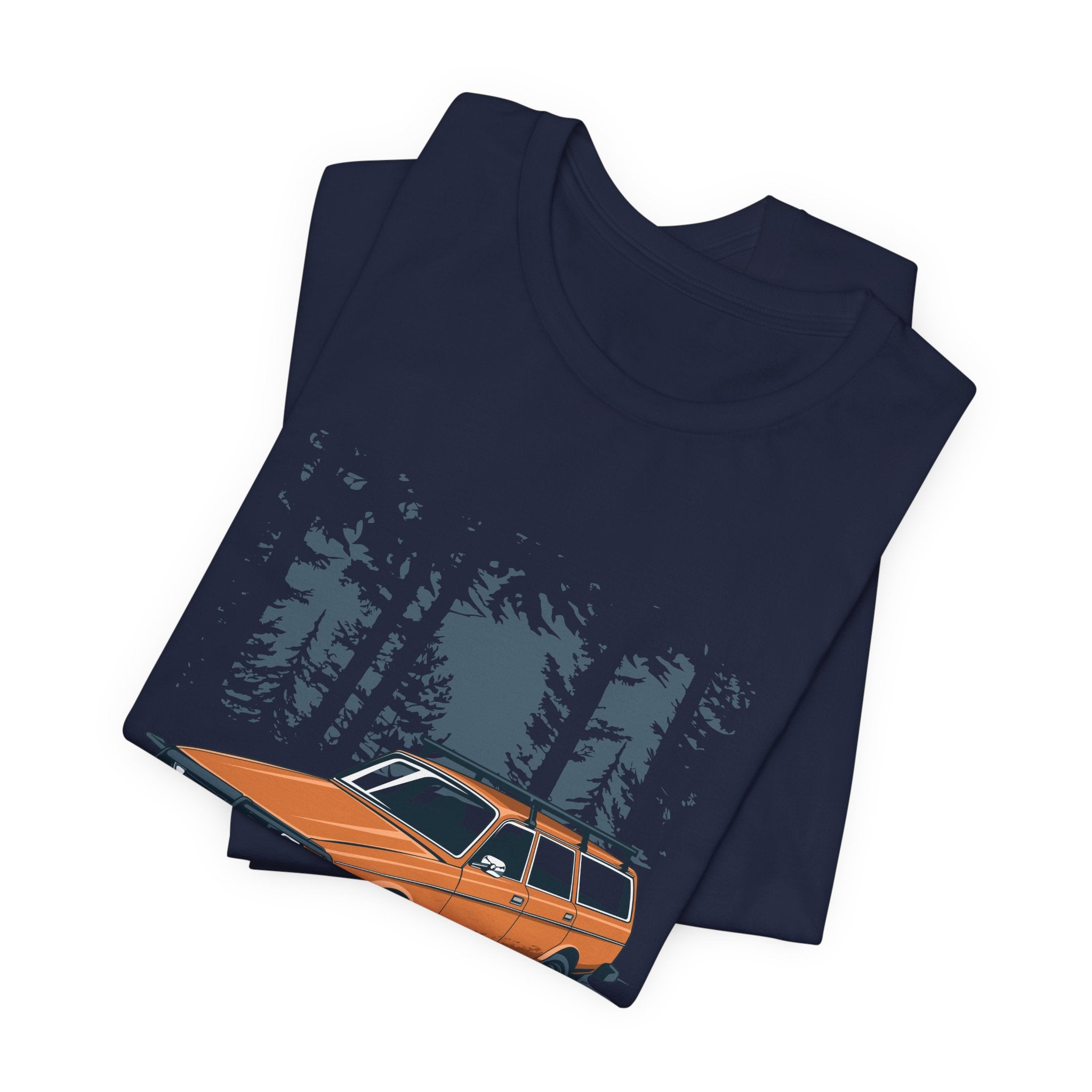 Vintage Station Wagon in Forest T-Shirt