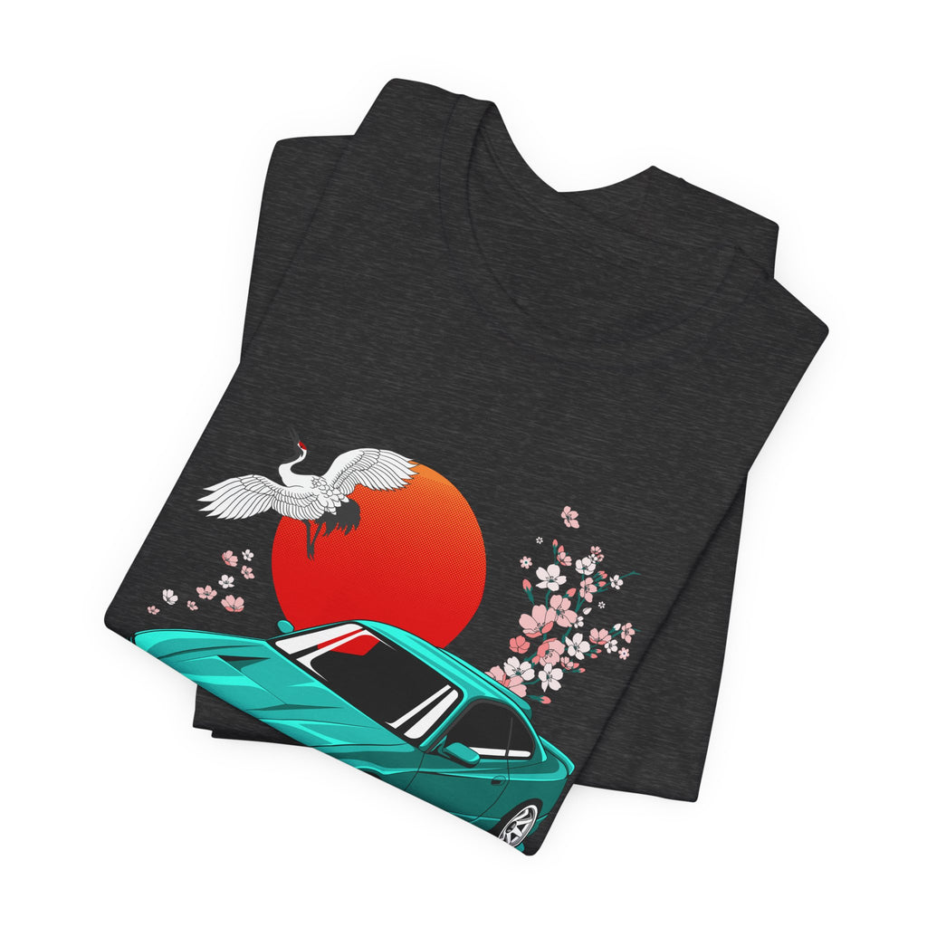 Nissan Silvia JDM Car with Cherry Blossoms Tee
