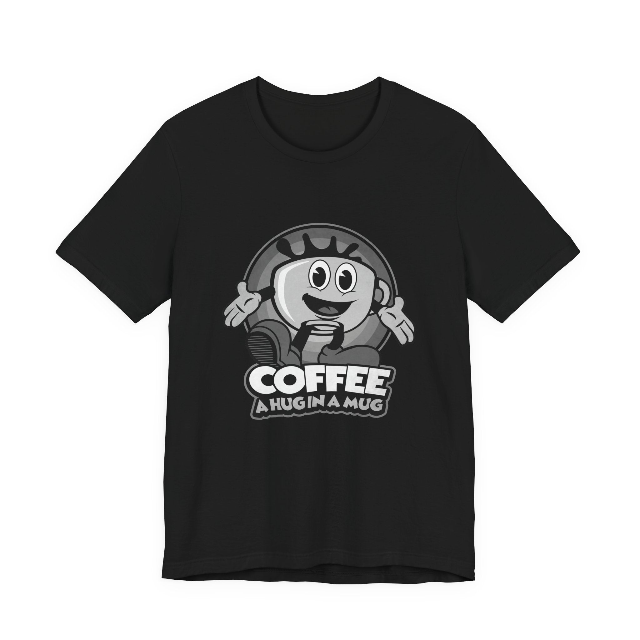 A Hug in a Mug vintage Coffee Lover T-Shirt