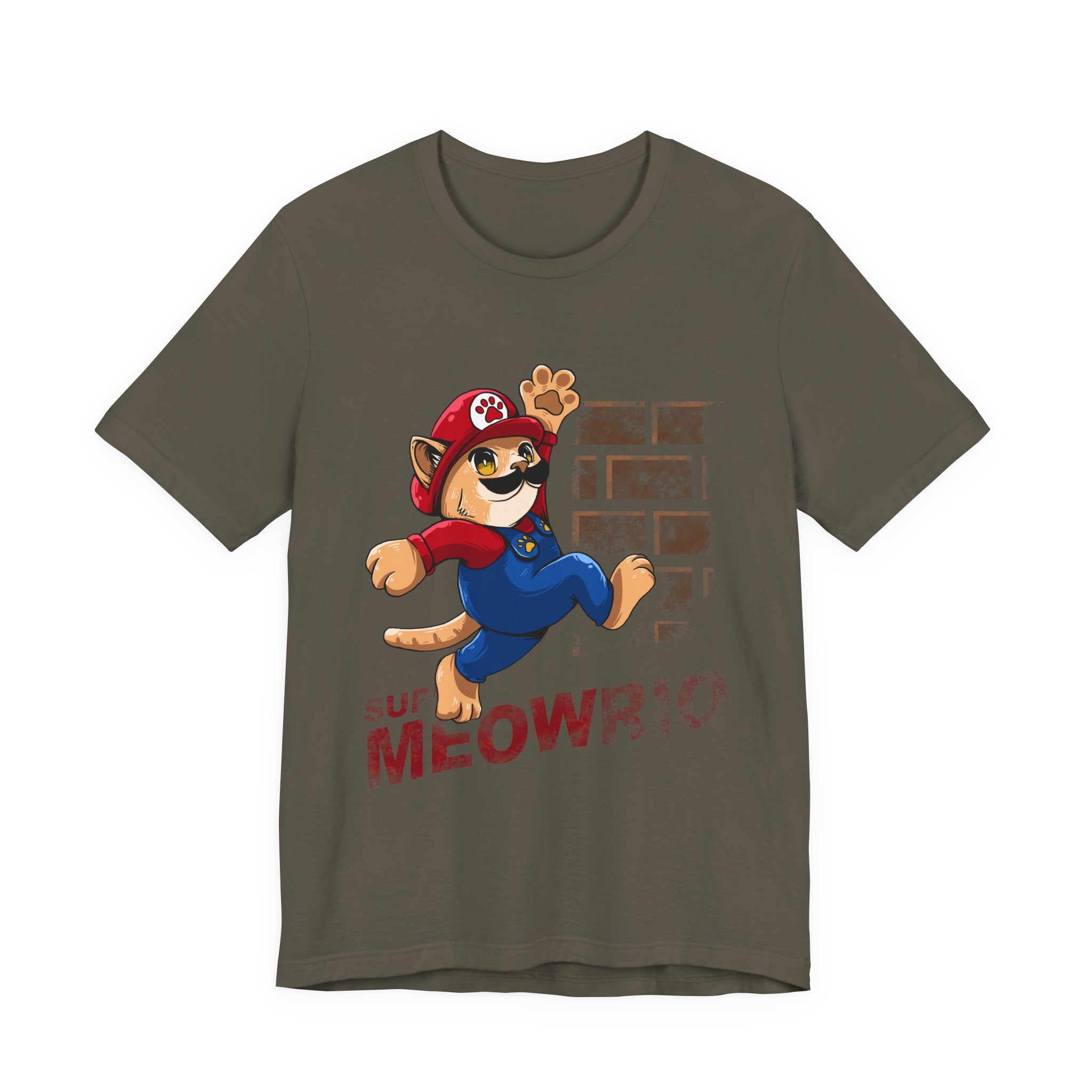 Meowrio Cat Gamer T-Shirt