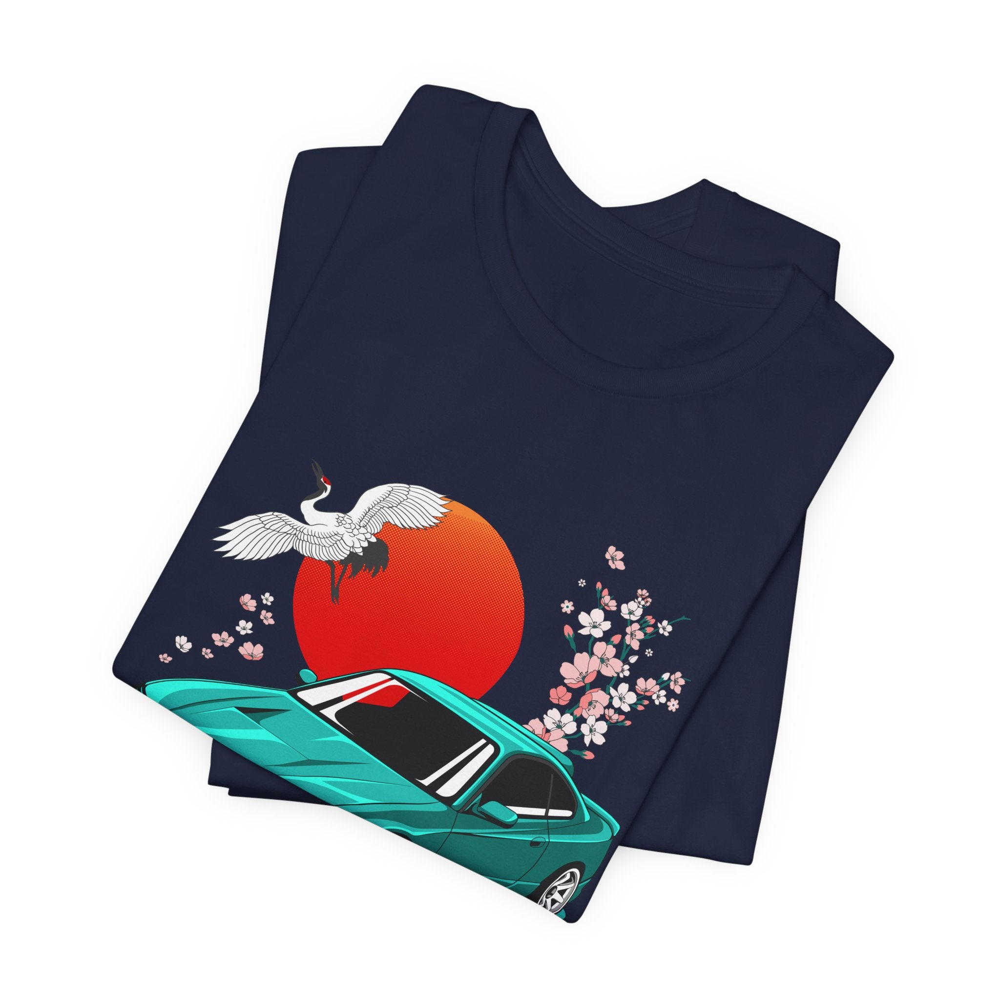 Nissan Silvia JDM Car with Cherry Blossoms Tee