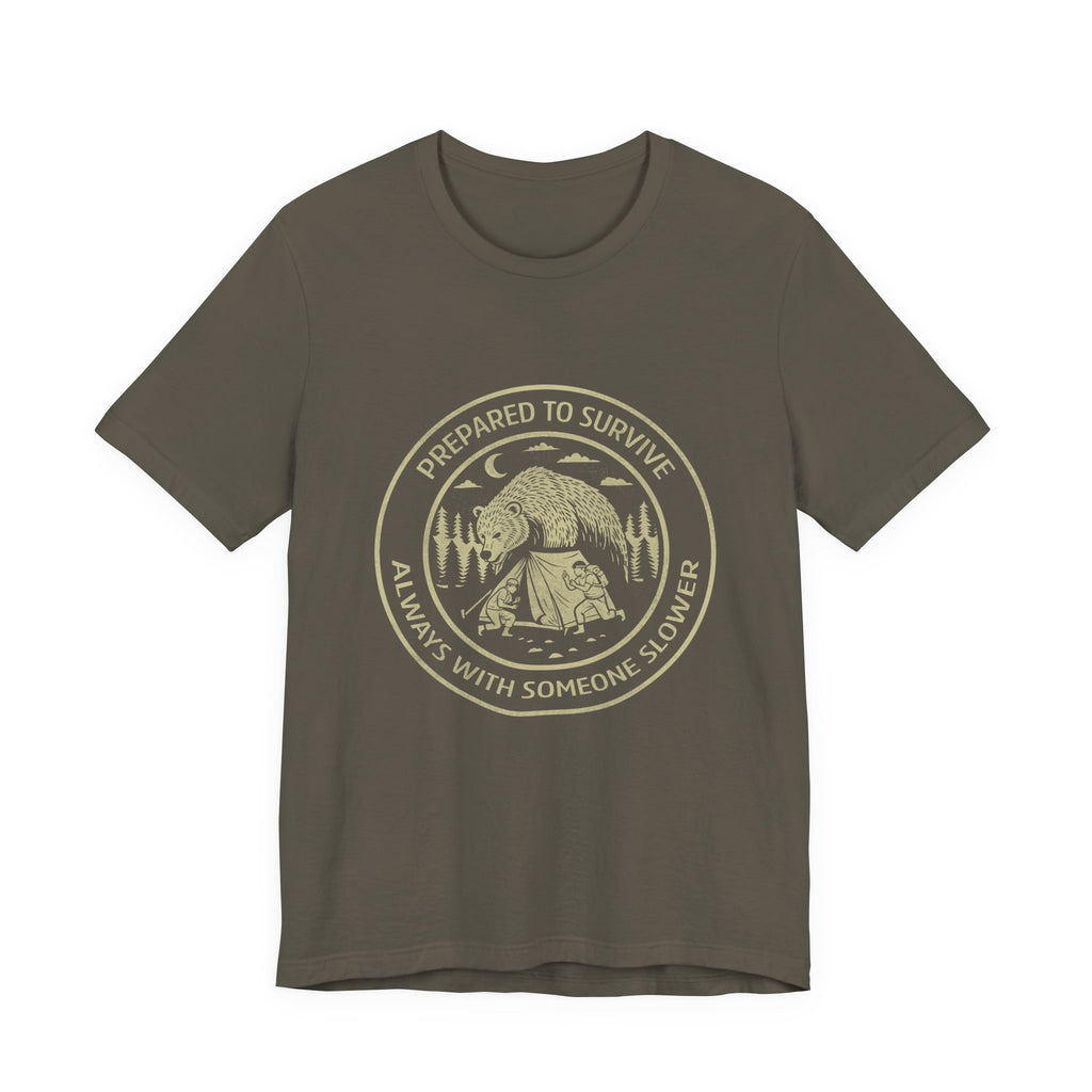 Prepared to Survive Camping T-Shirt