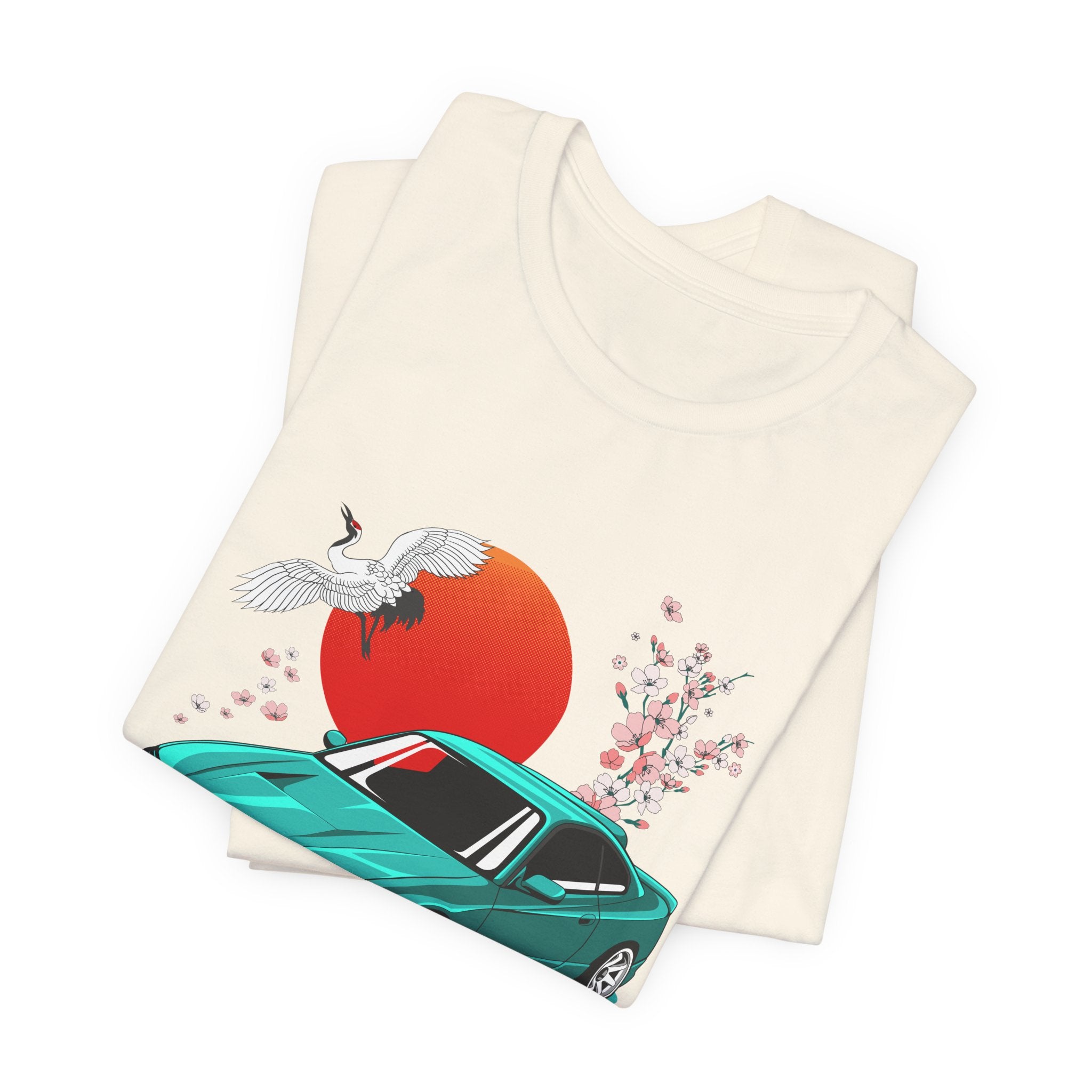 Nissan Silvia JDM Car with Cherry Blossoms Tee