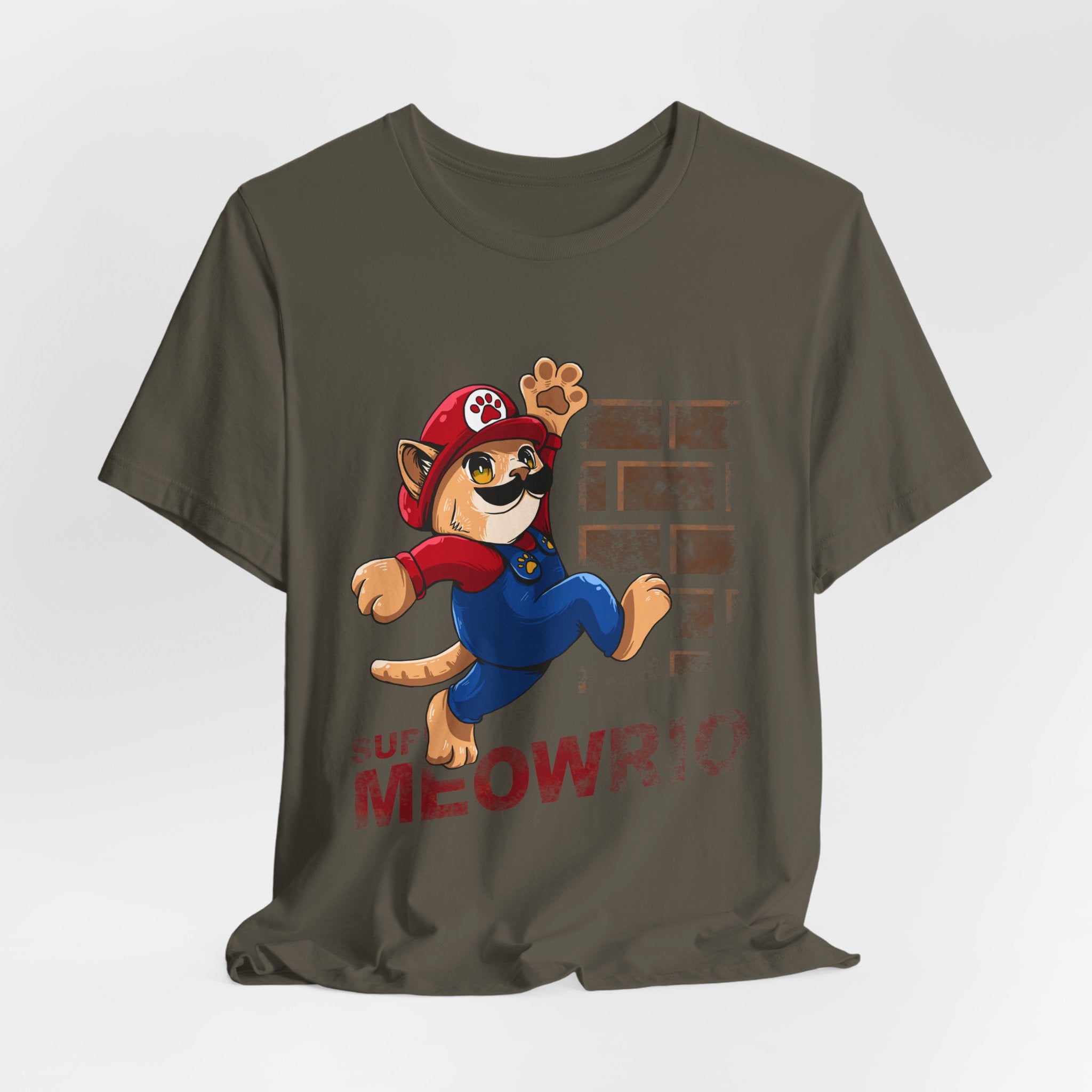 Meowrio Cat Gamer T-Shirt