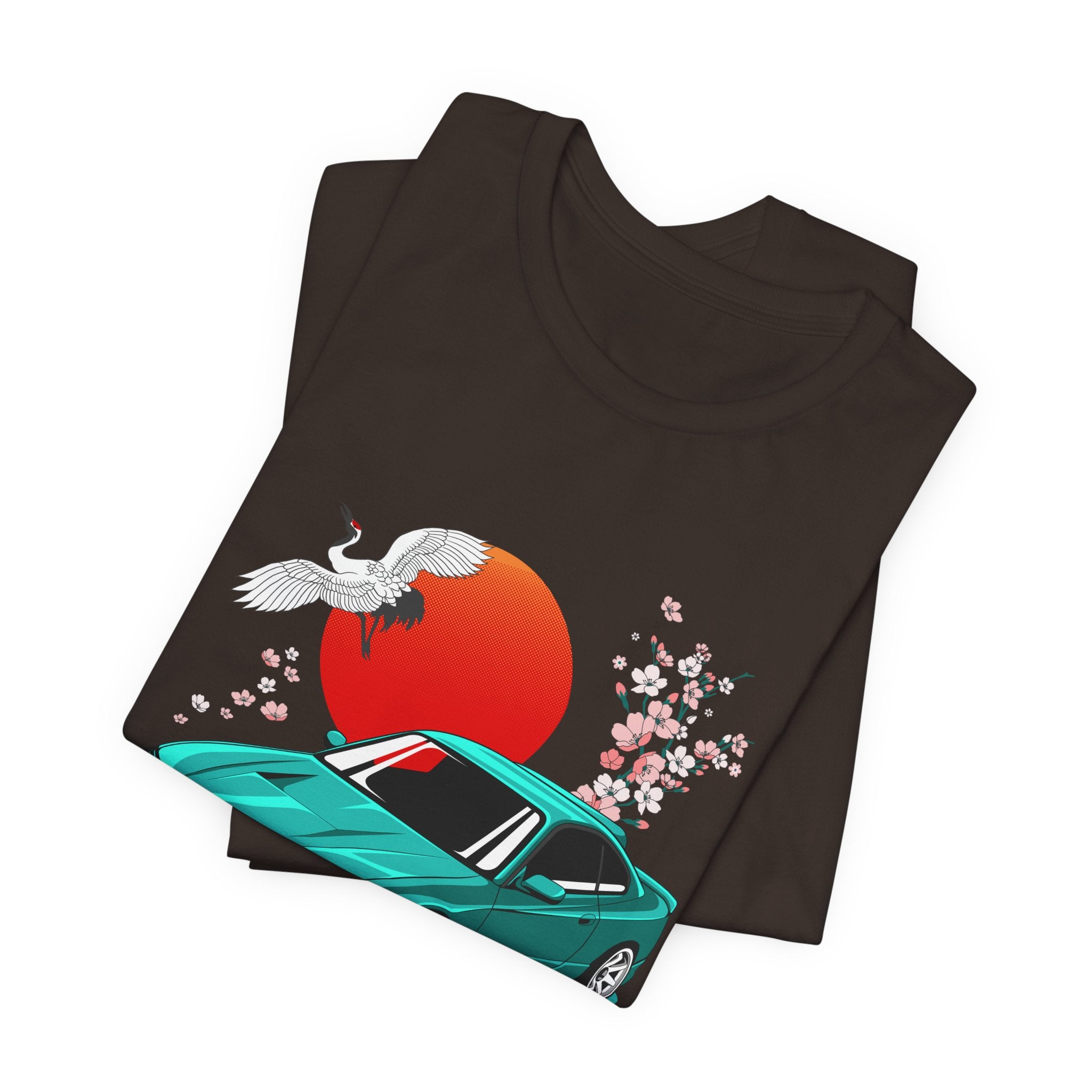 Nissan Silvia JDM Car with Cherry Blossoms Tee